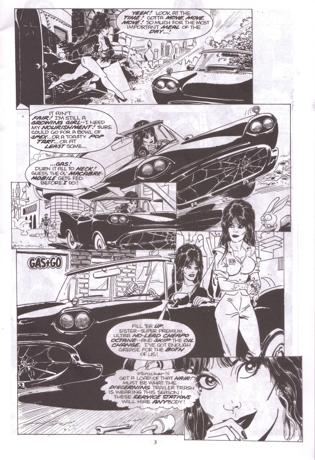 Read online Elvira, Mistress of the Dark comic -  Issue #38 - 5