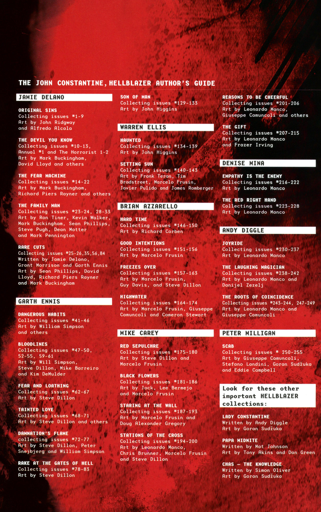 Read online John Constantine, Hellblazer: Pandemonium comic -  Issue # TPB - 131