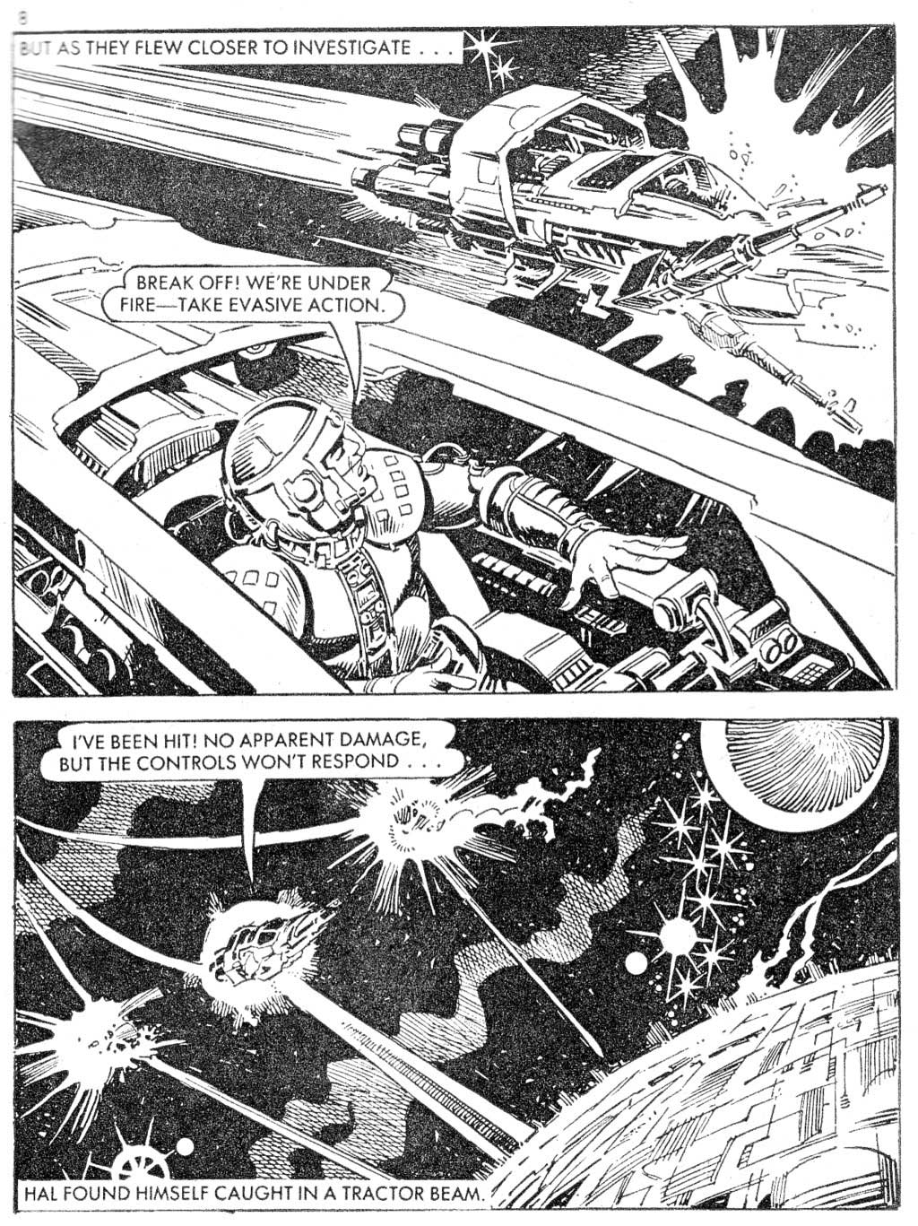 Read online Starblazer comic -  Issue #159 - 8