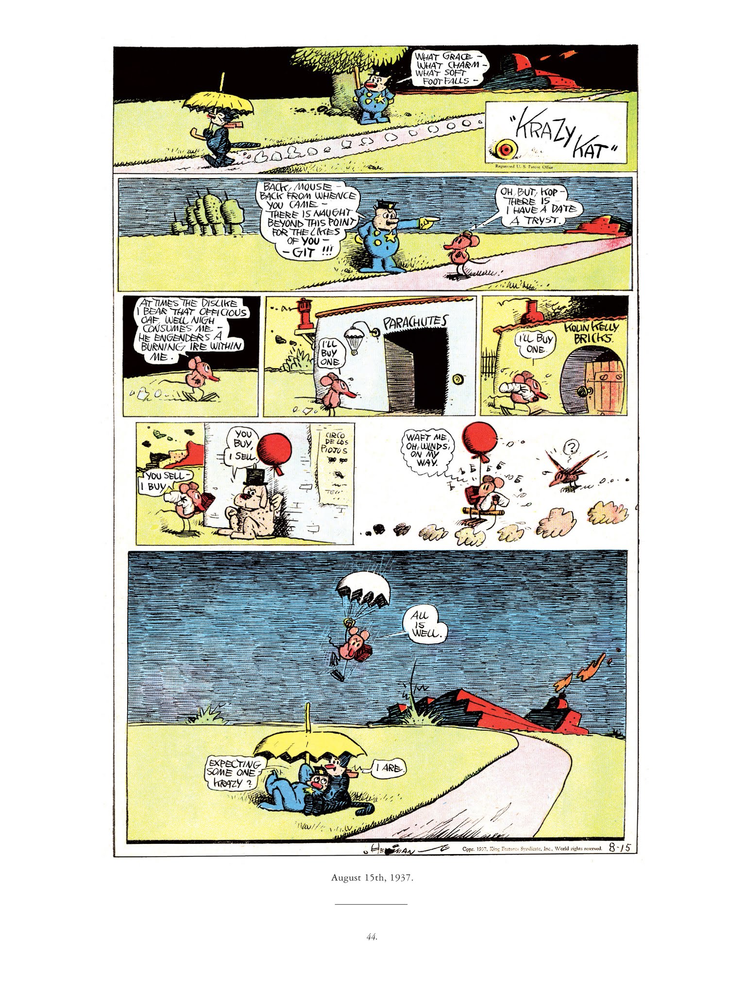 Read online Krazy & Ignatz comic -  Issue # TPB 10 - 42