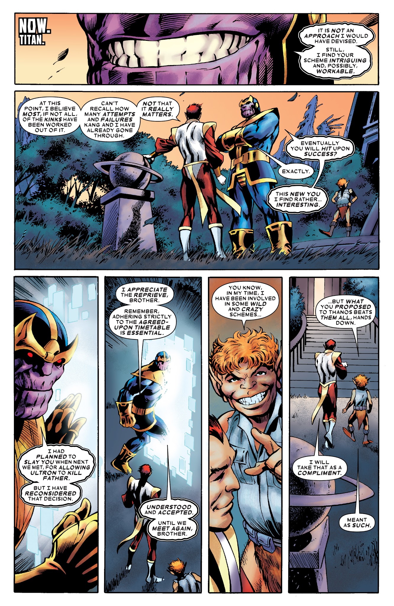 Read online Thanos: The Infinity Siblings comic -  Issue # TPB - 44