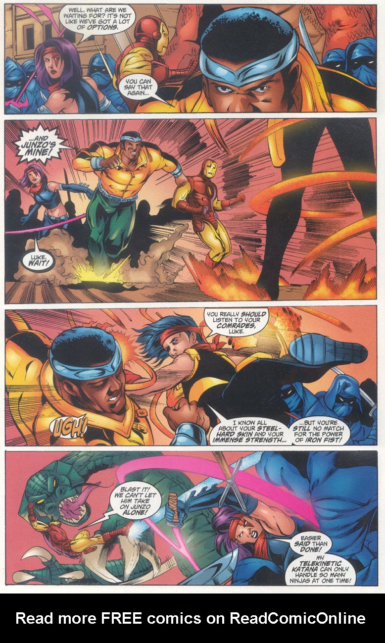 Read online Iron Fist / Wolverine comic -  Issue #4 - 5