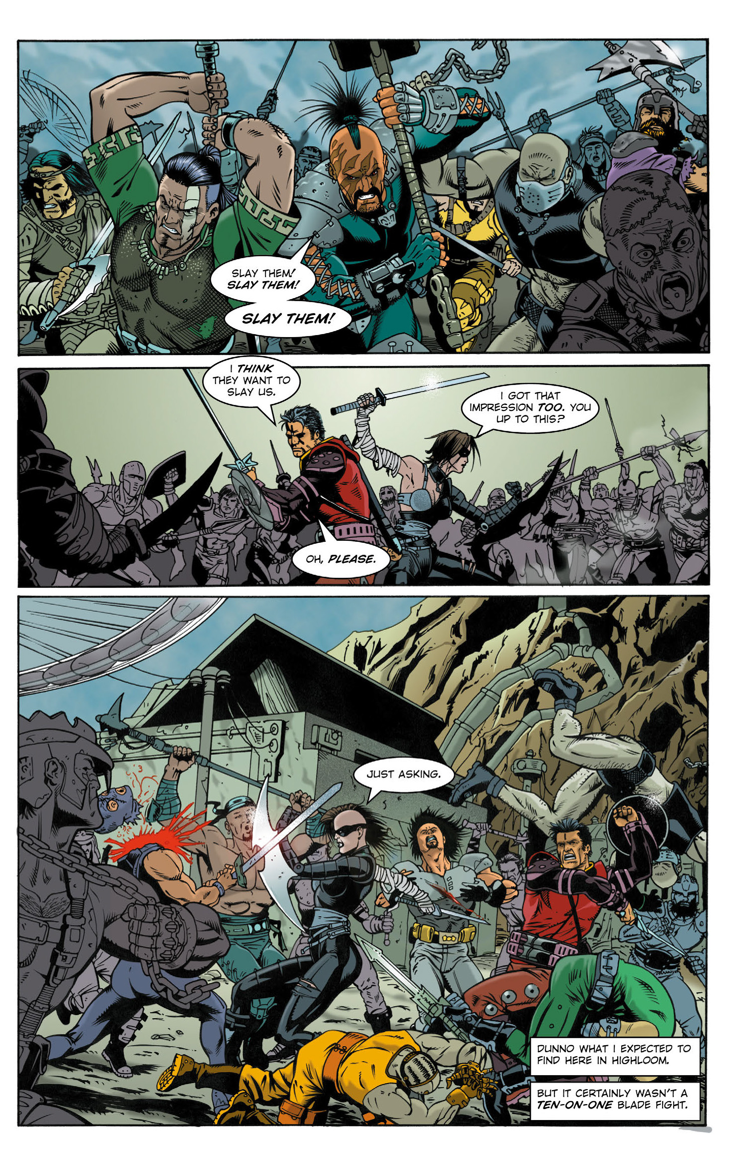 Read online Wardog comic -  Issue # TPB - 32