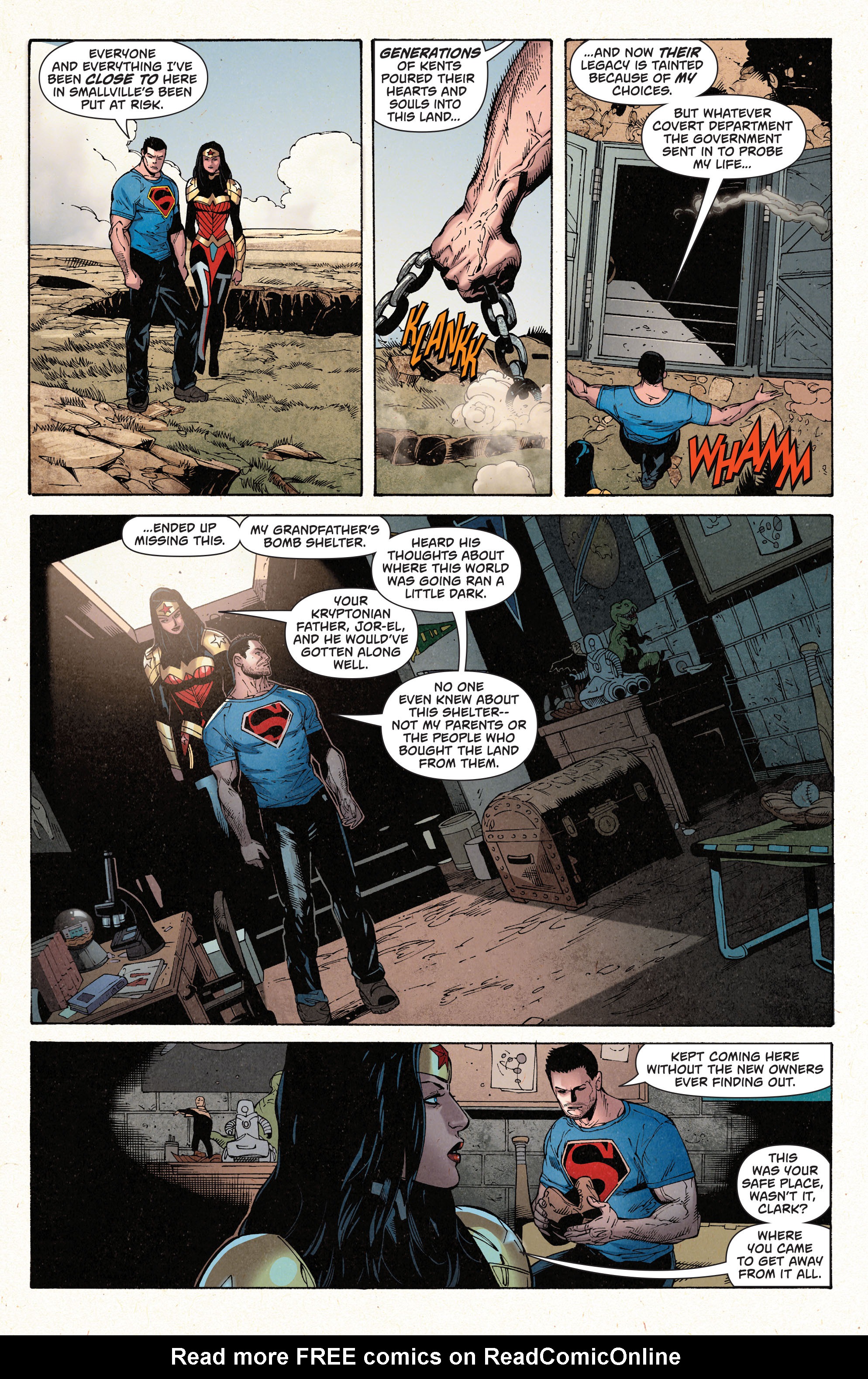 Read online Superman/Wonder Woman comic -  Issue #18 - 20