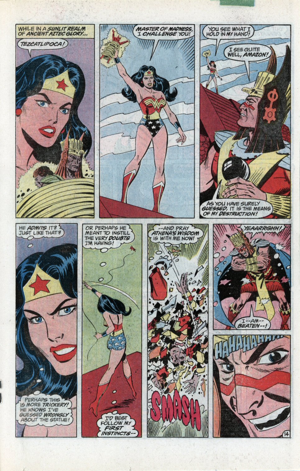 Read online Wonder Woman (1942) comic -  Issue #316 - 19