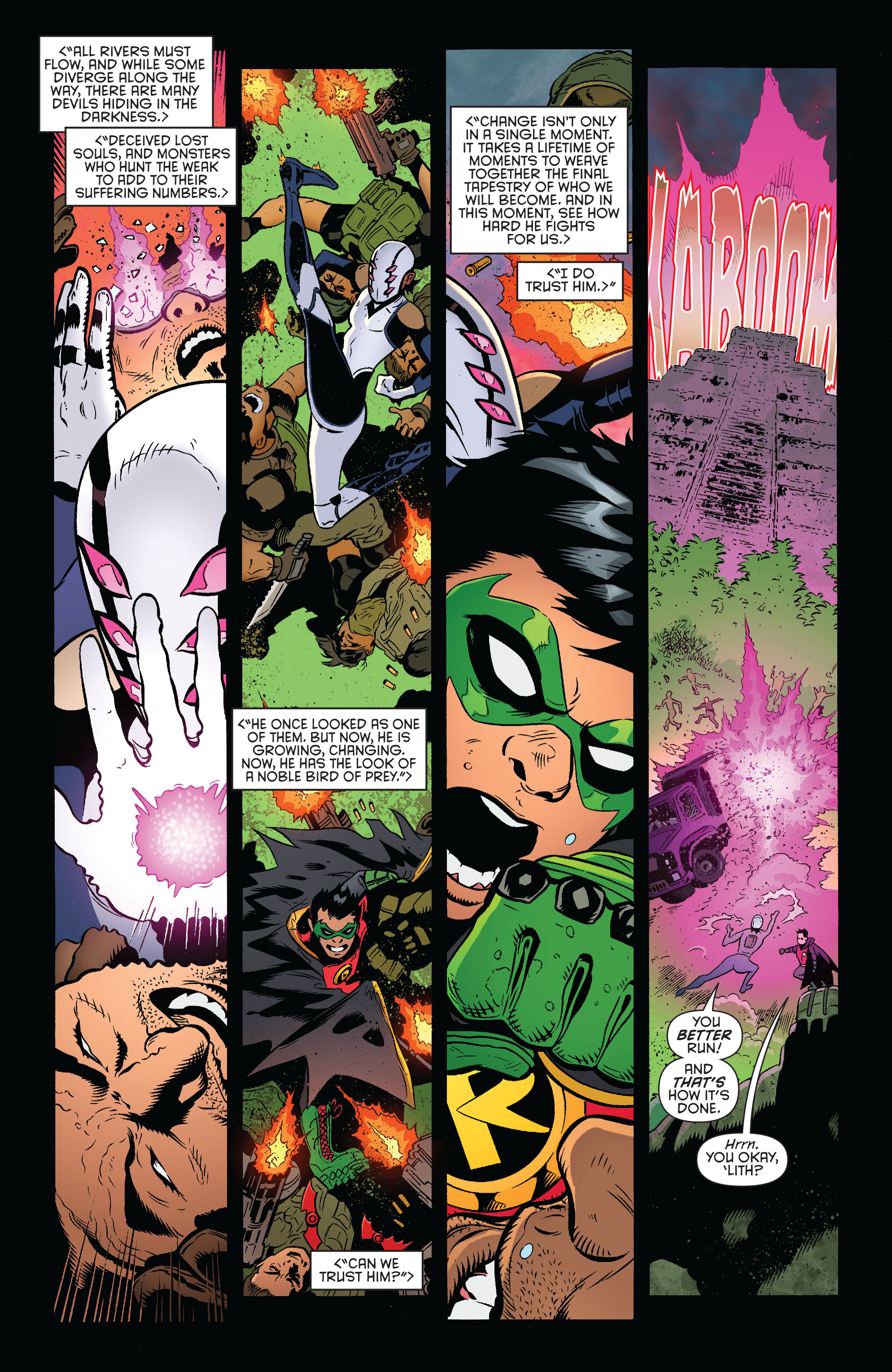 Read online Robin: Son of Batman comic -  Issue #2 - 21