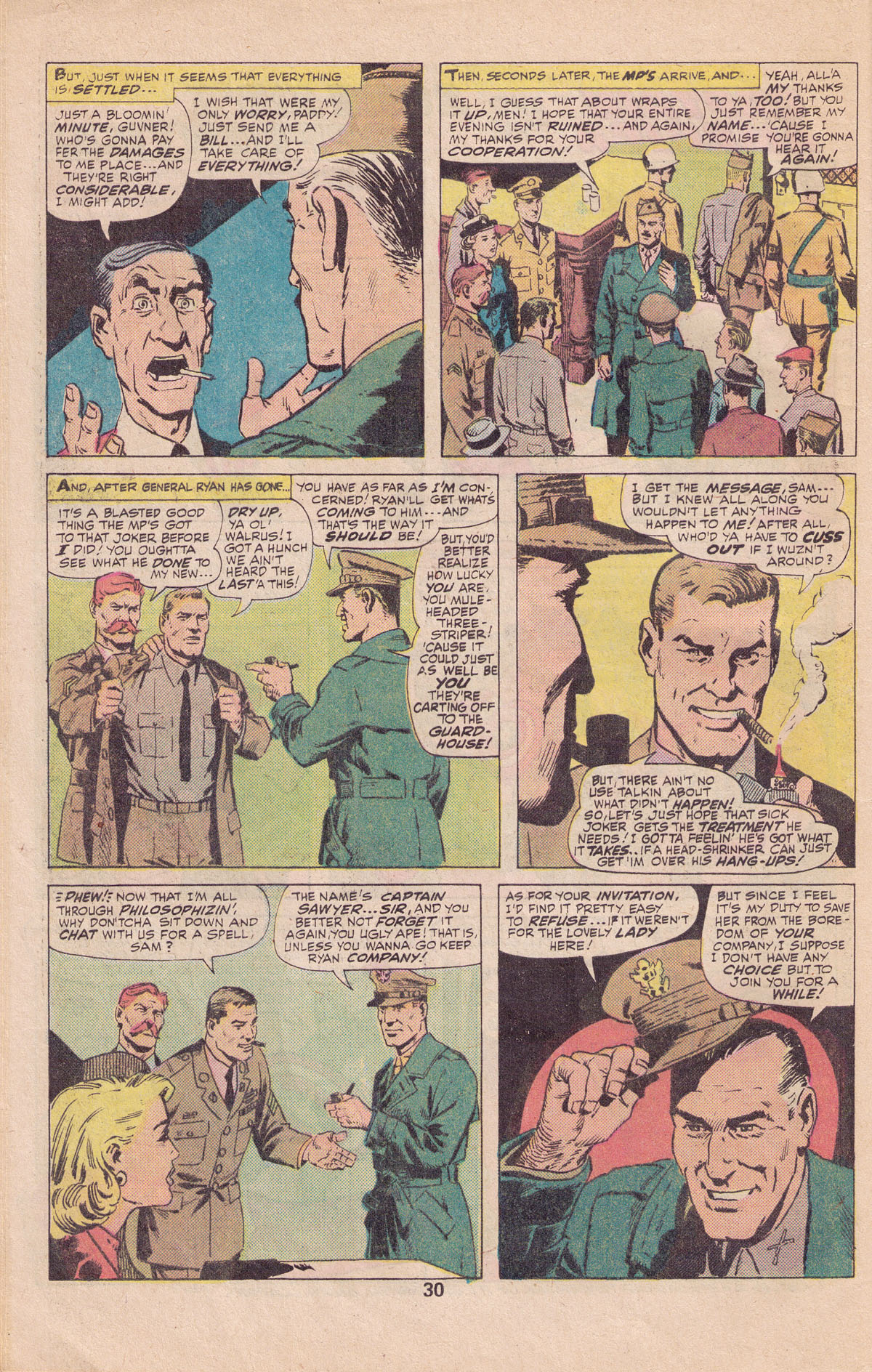 Read online Sgt. Fury comic -  Issue #140 - 32