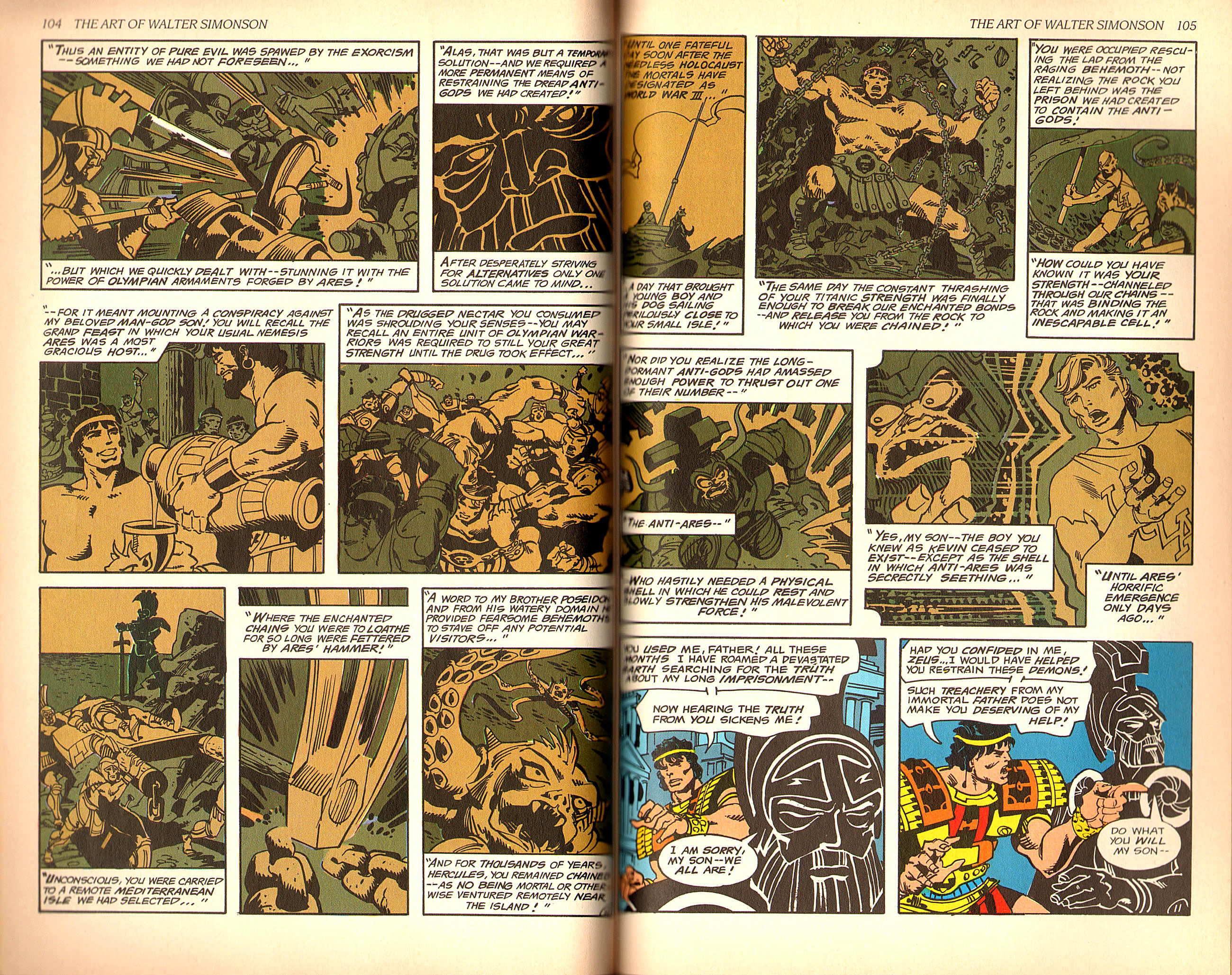 Read online The Art of Walter Simonson comic -  Issue # TPB - 54