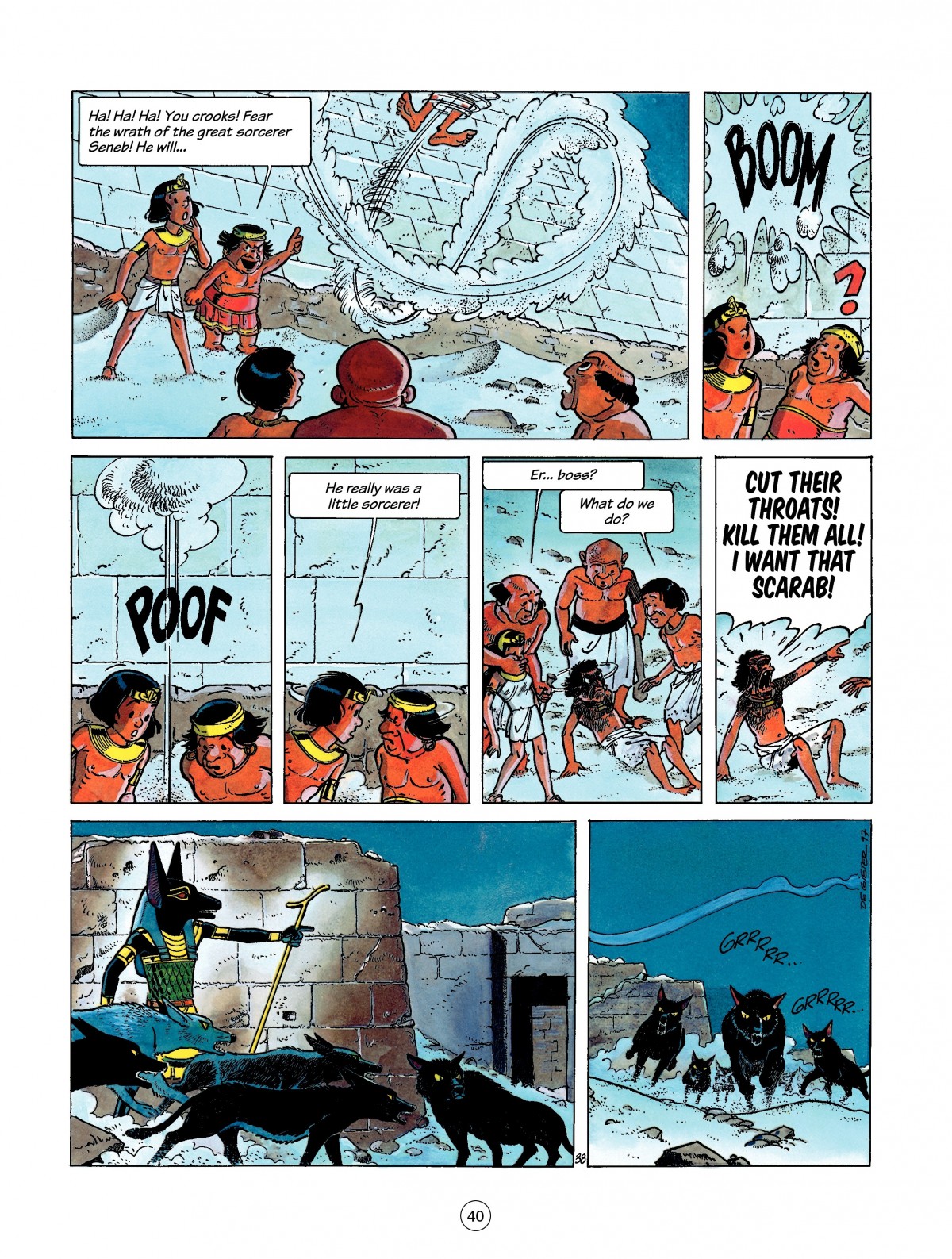 Read online Papyrus comic -  Issue #6 - 40