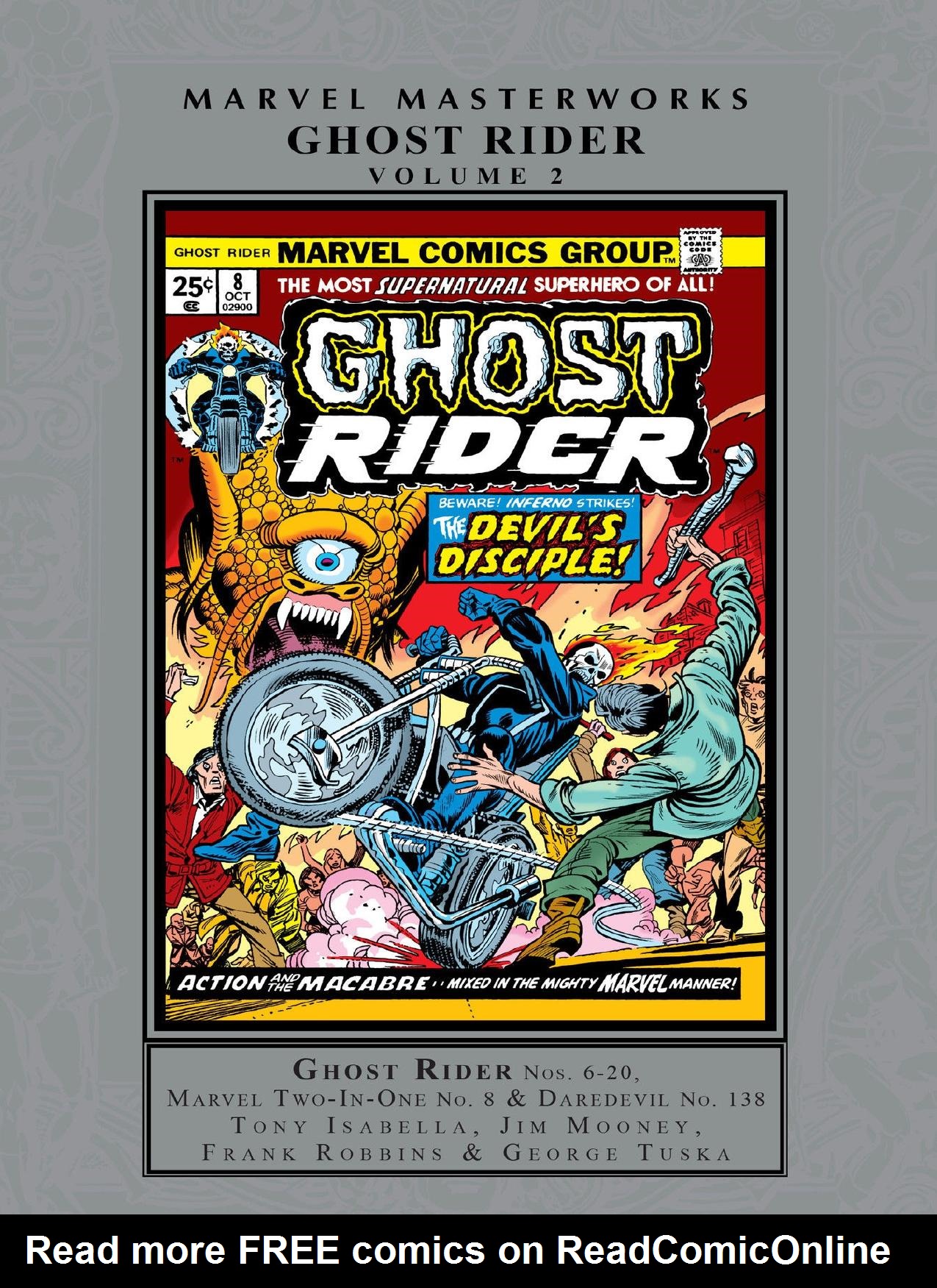 Read online Marvel Masterworks: Ghost Rider comic -  Issue # TPB 2 (Part 1) - 1