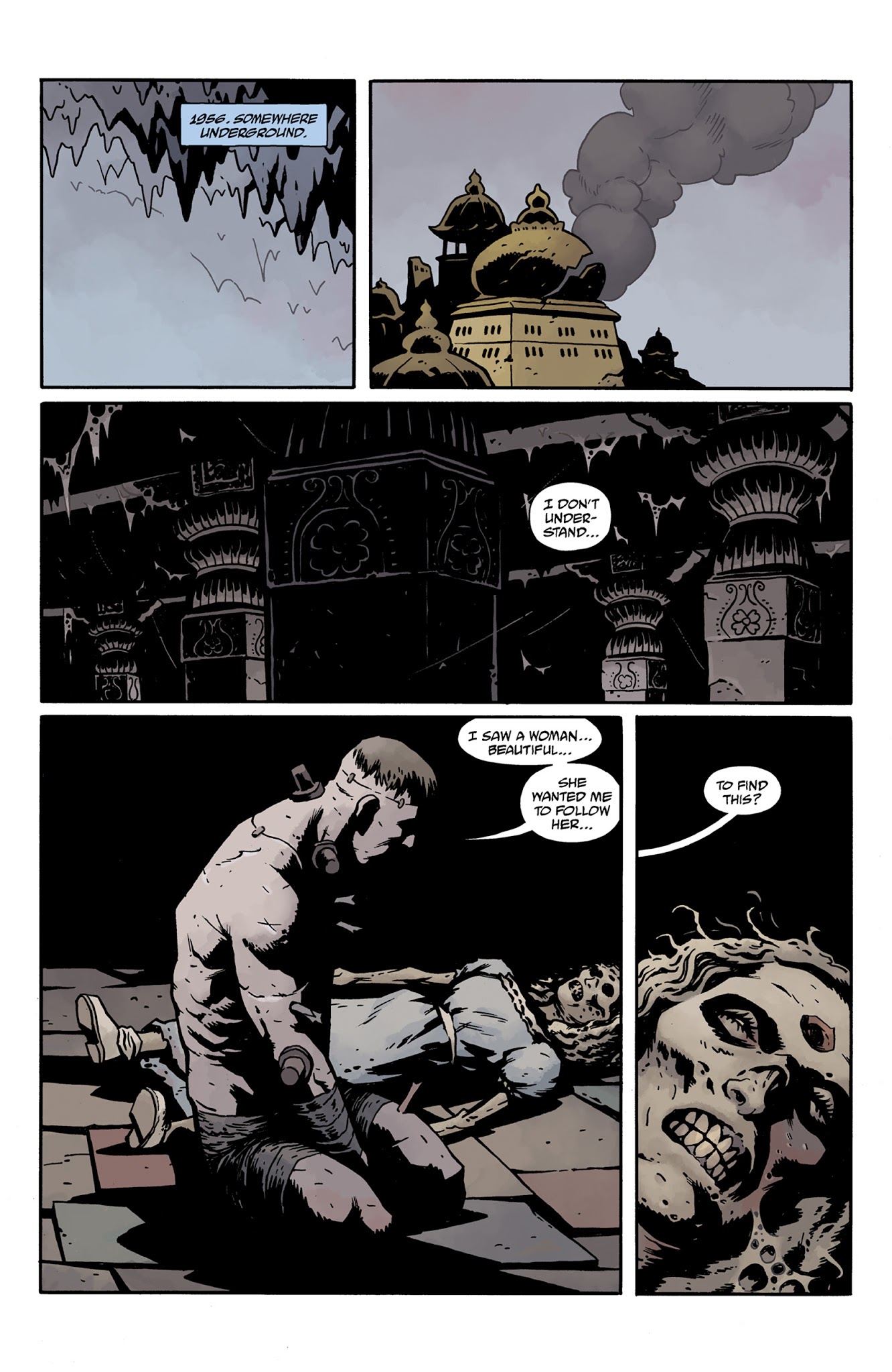 Read online Frankenstein Underground comic -  Issue #4 - 3