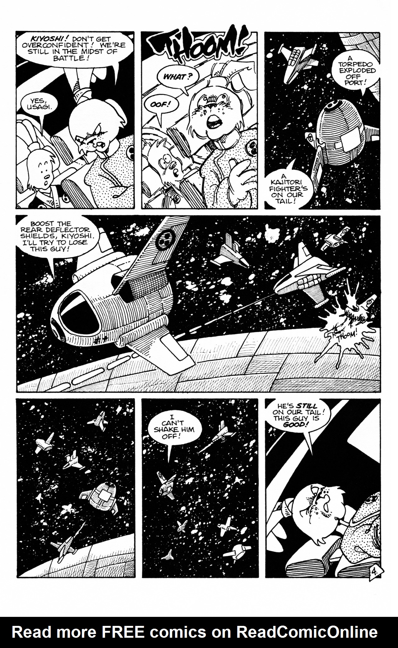 Read online Space Usagi (1992) comic -  Issue #2 - 6