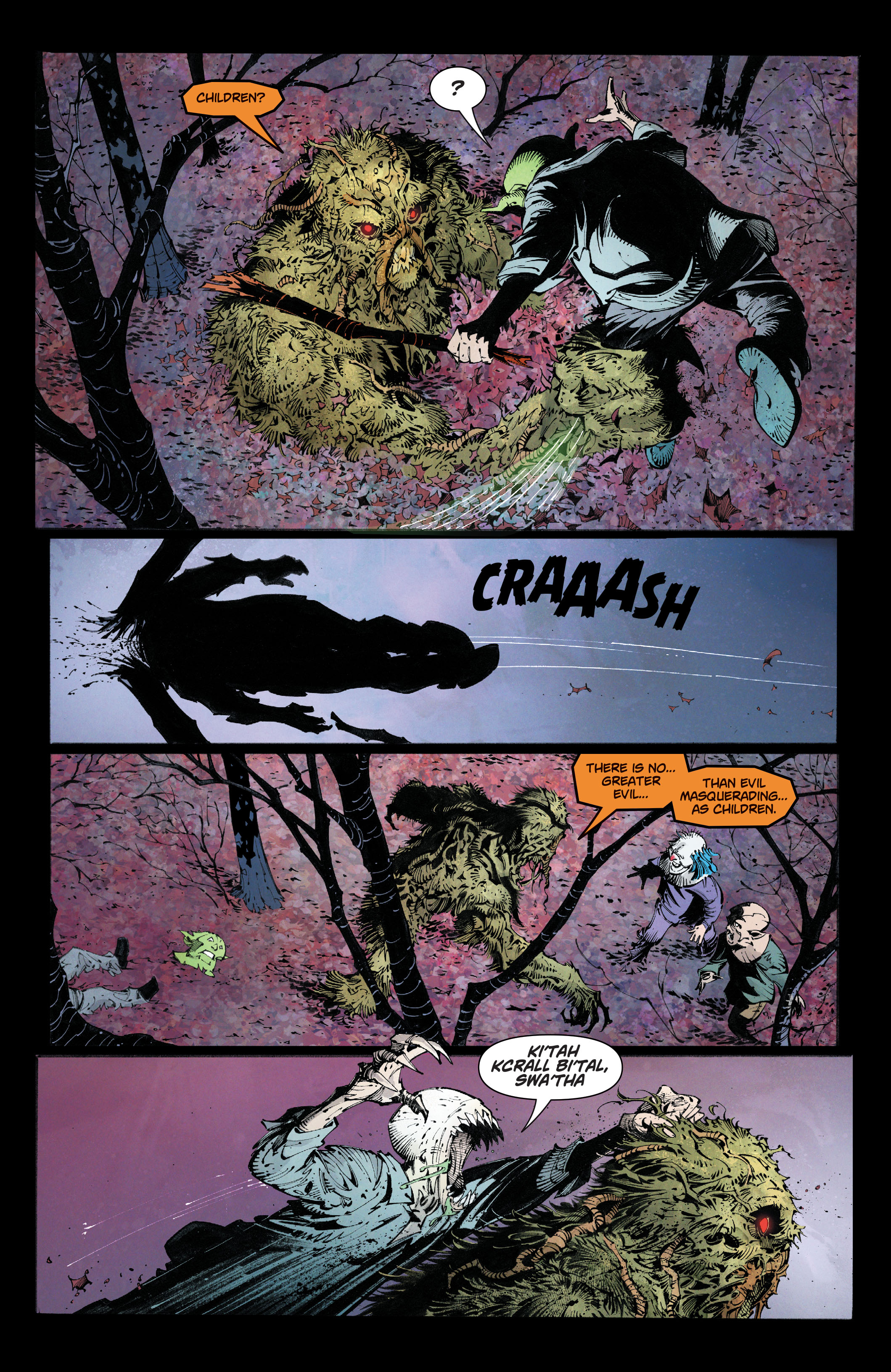 Read online Swamp Thing: Roots of Terror The Deluxe Edition comic -  Issue # TPB (Part 1) - 59