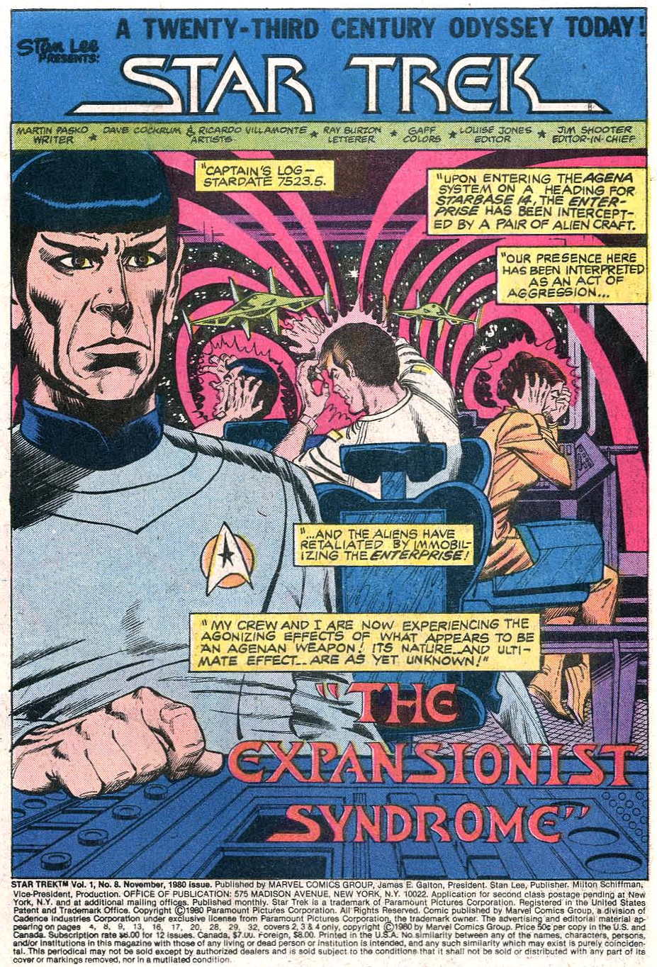 Read online Star Trek (1980) comic -  Issue #8 - 3
