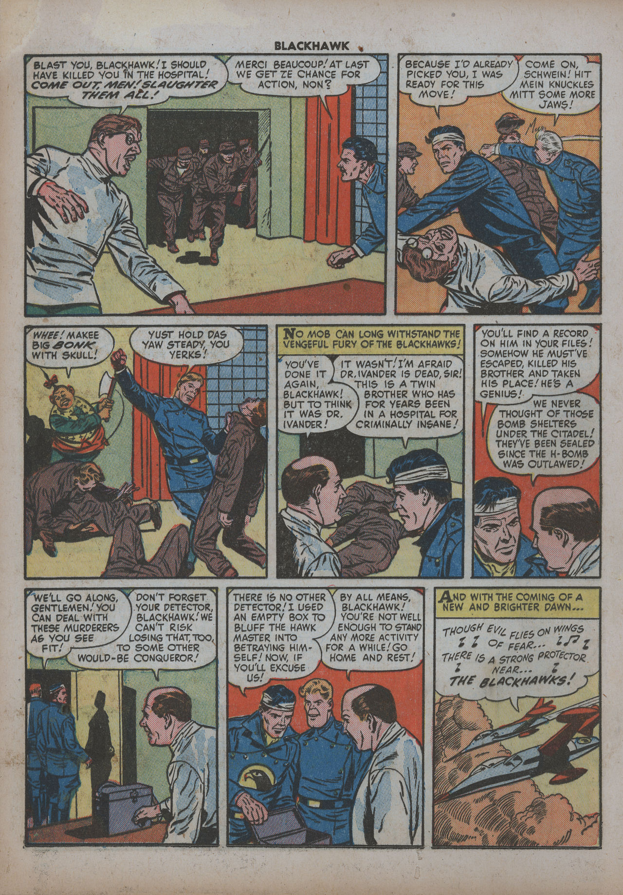 Read online Blackhawk (1957) comic -  Issue #48 - 13