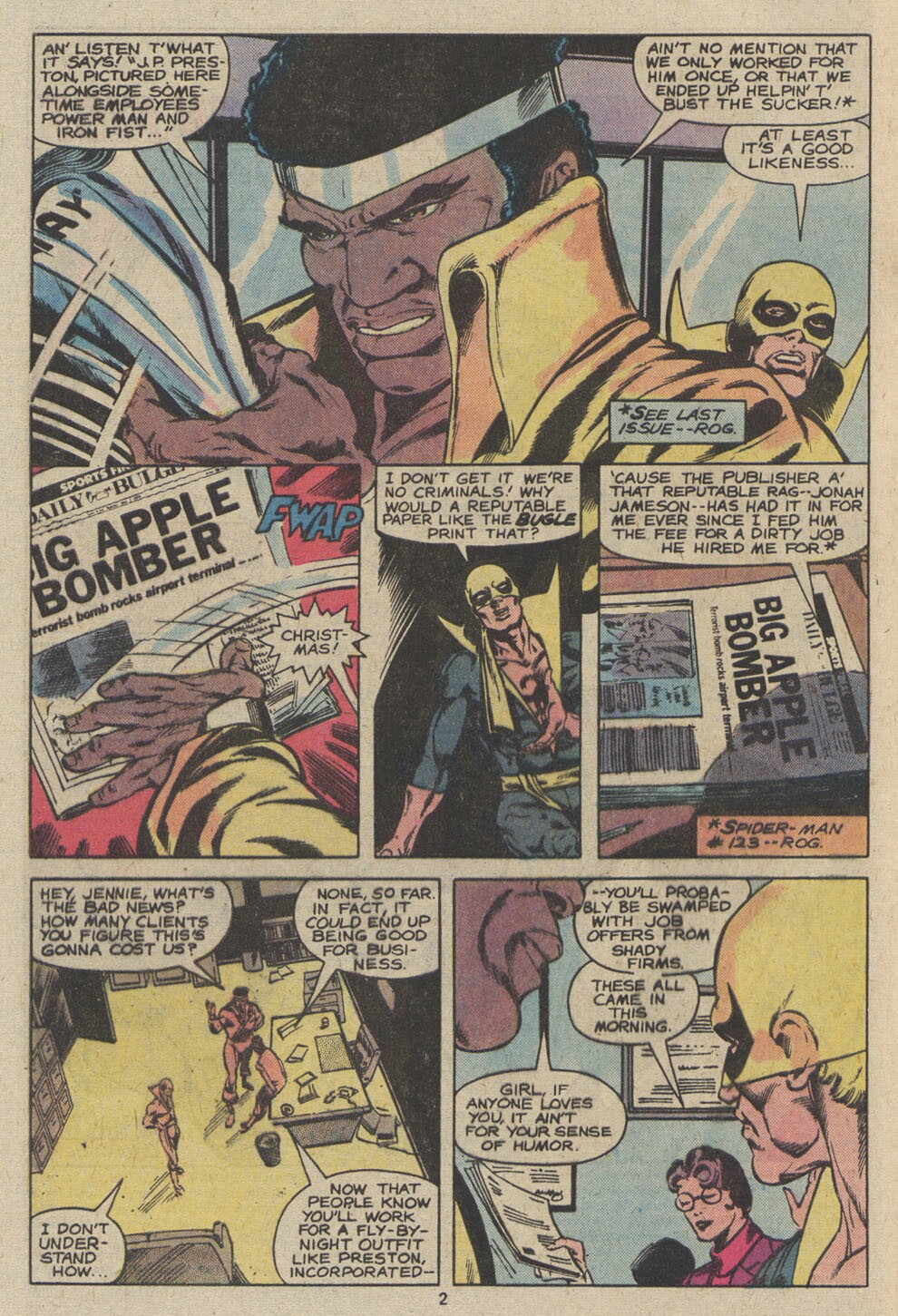 Read online Power Man and Iron Fist (1978) comic -  Issue #59 - 3