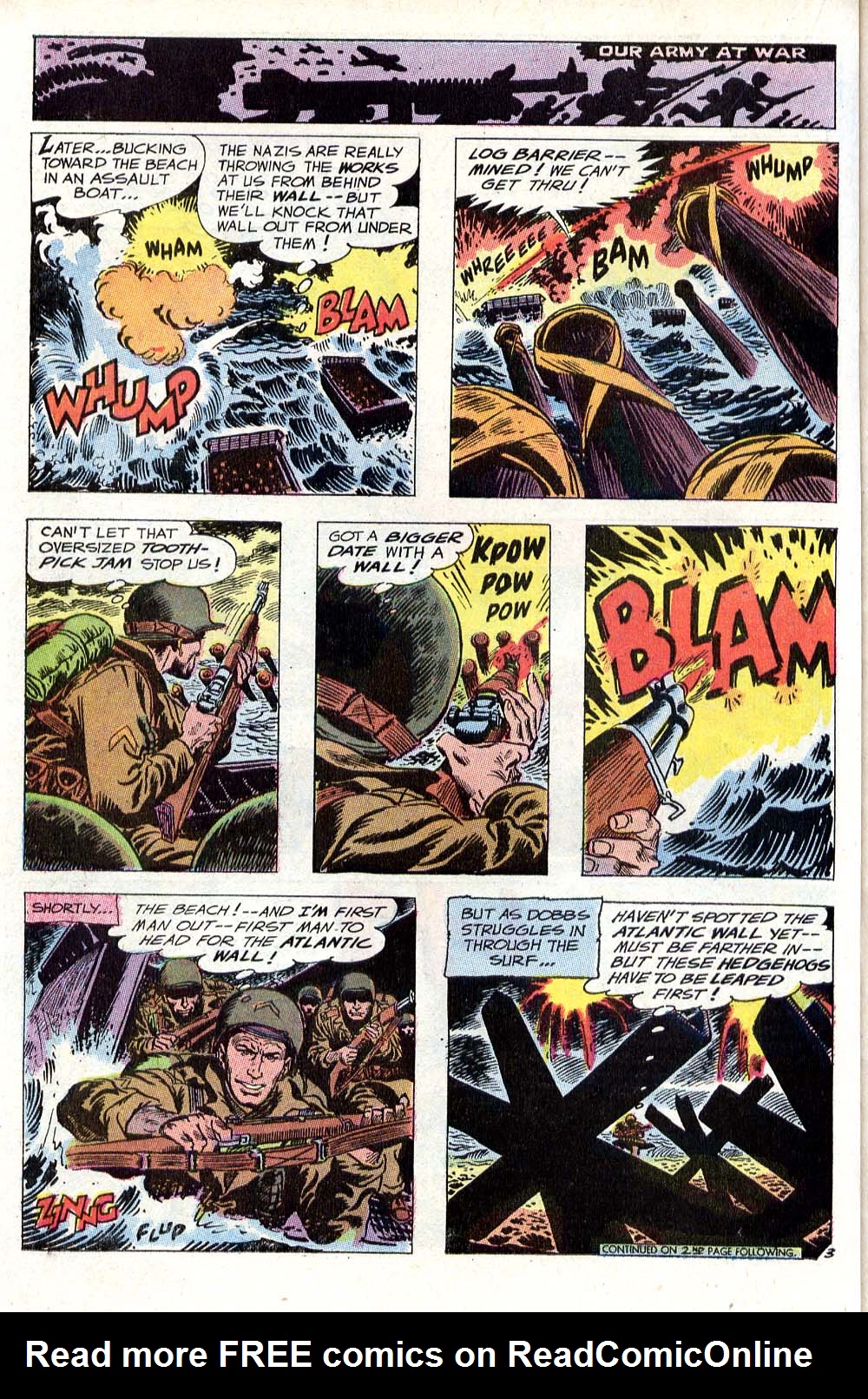 Read online Our Army at War (1952) comic -  Issue #237 - 32