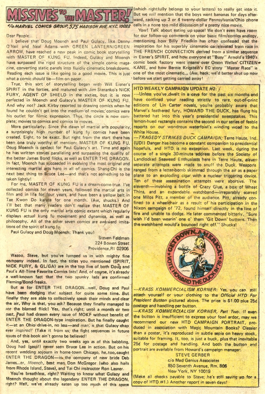 Read online Master of Kung Fu (1974) comic -  Issue #47 - 13