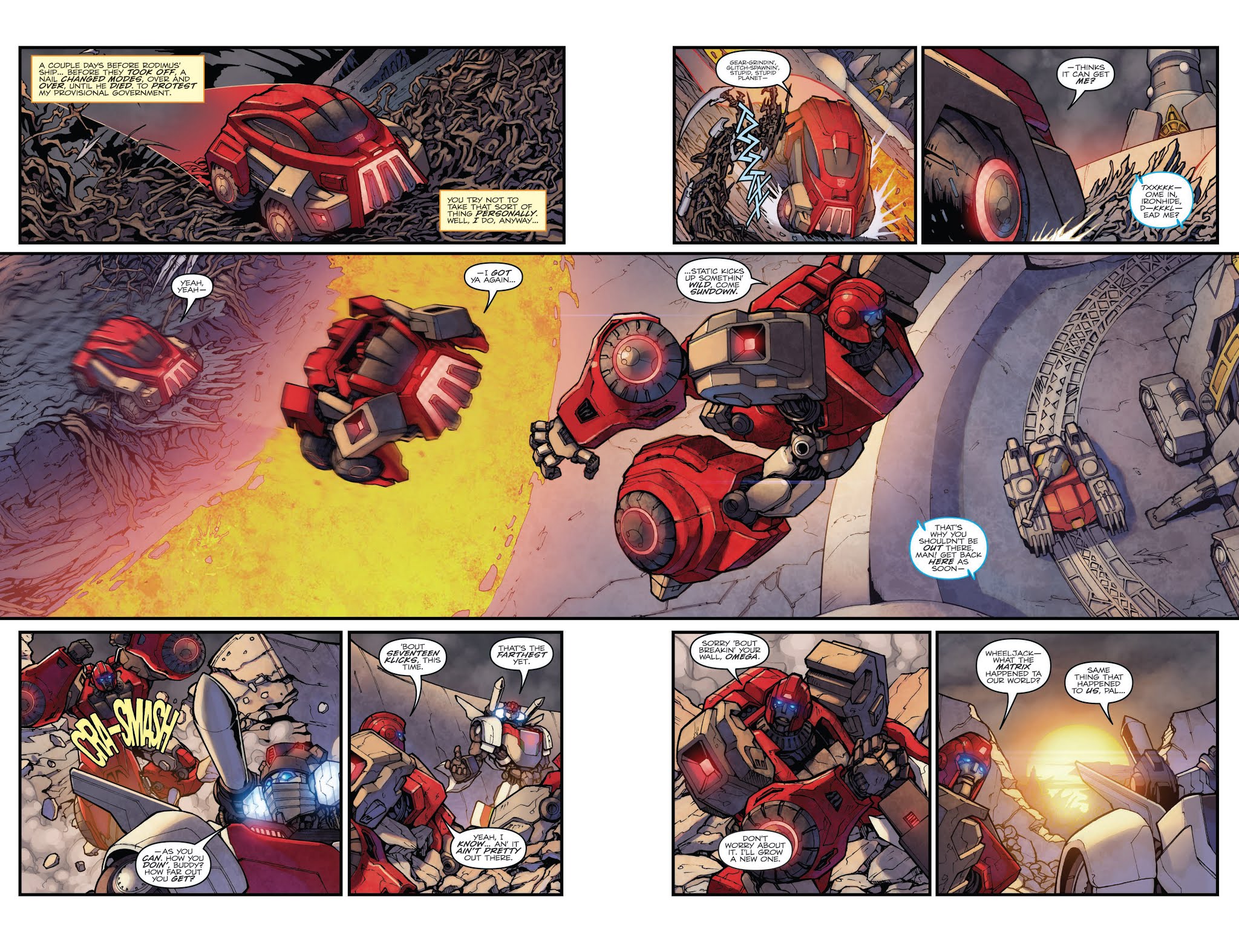 Read online Transformers: The IDW Collection Phase Two comic -  Issue # TPB 1 (Part 2) - 14