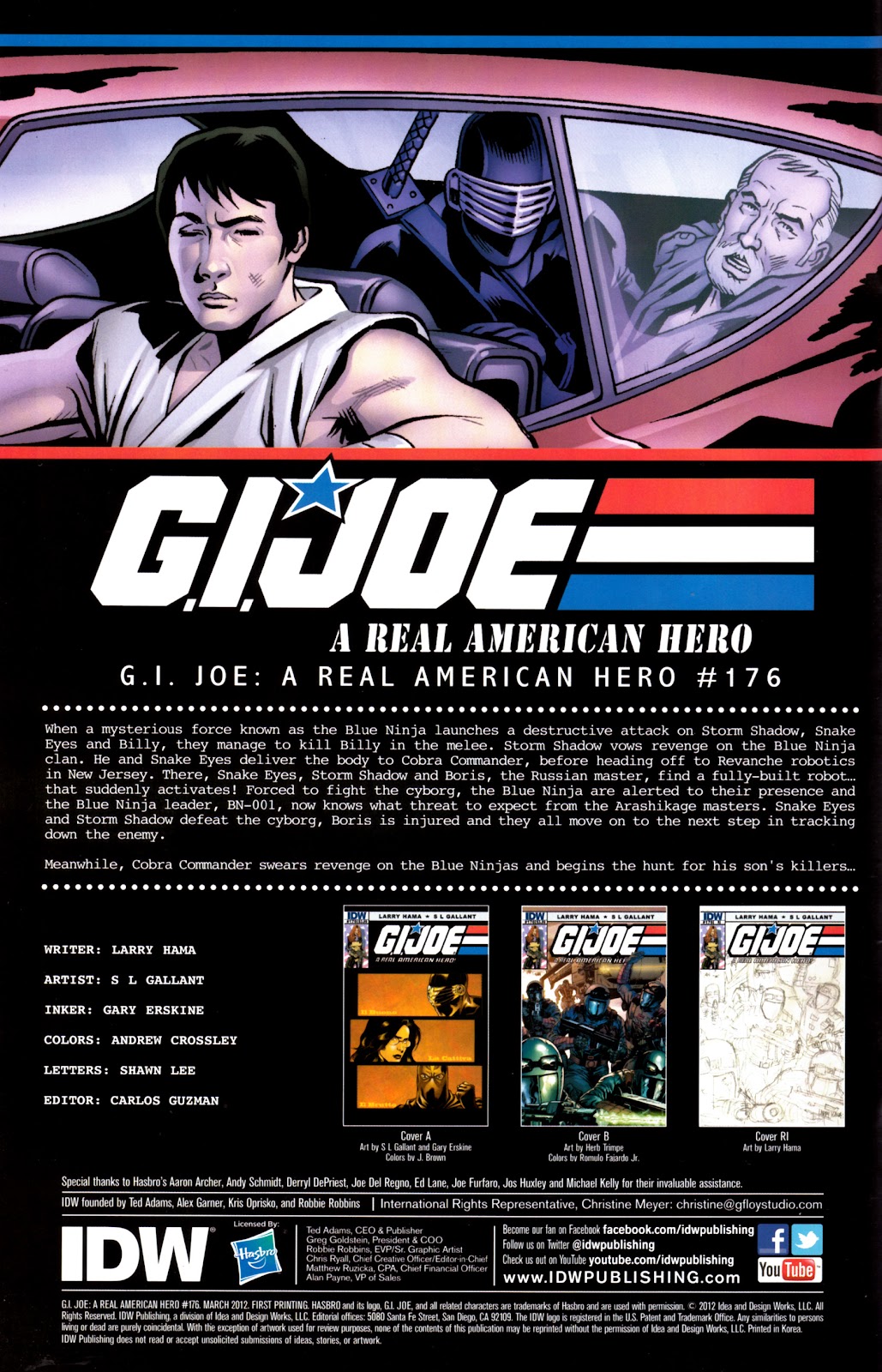 G.I. Joe: A Real American Hero issue 176 - Page 3