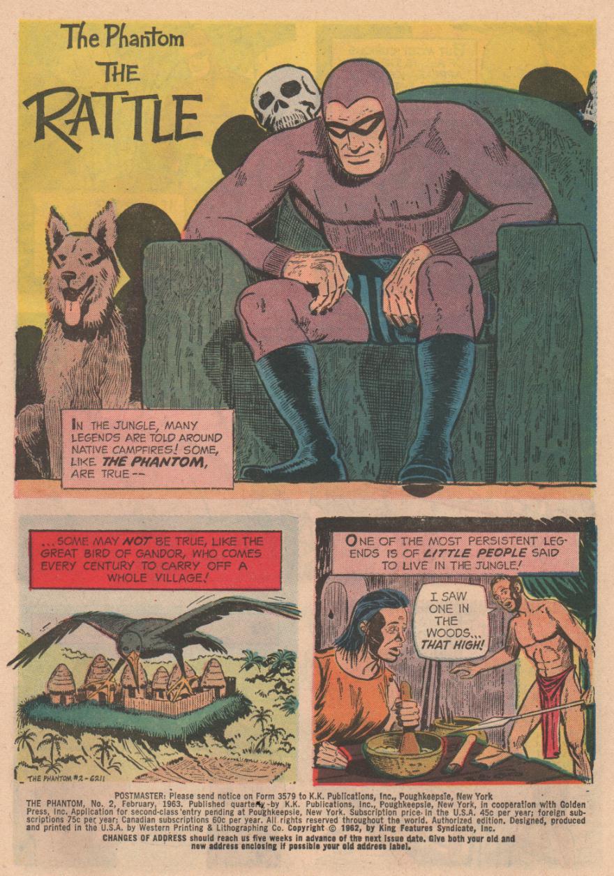Read online The Phantom (1962) comic -  Issue #2 - 3
