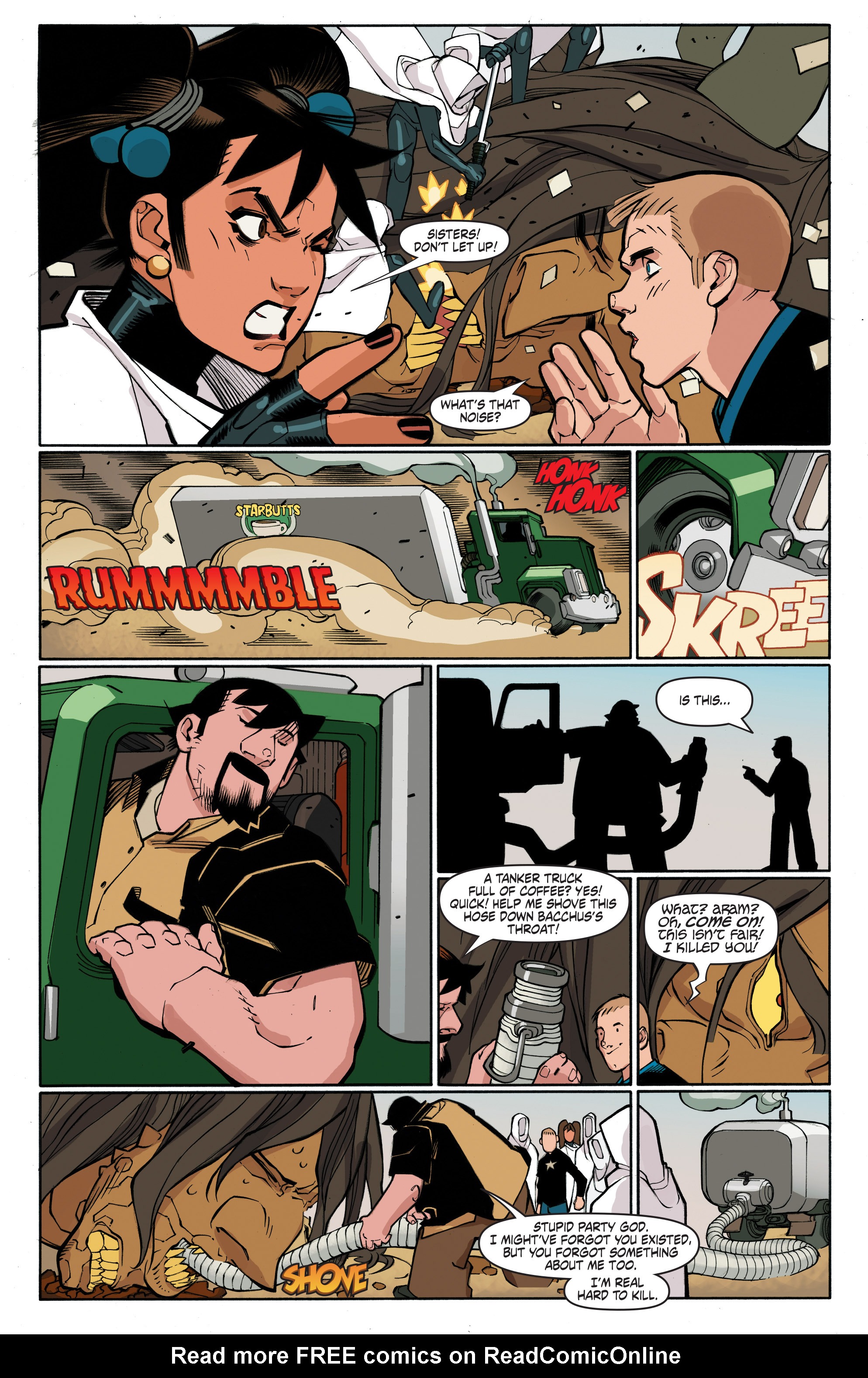 Read online A&A: The Adventures of Archer & Armstrong comic -  Issue #4 - 16