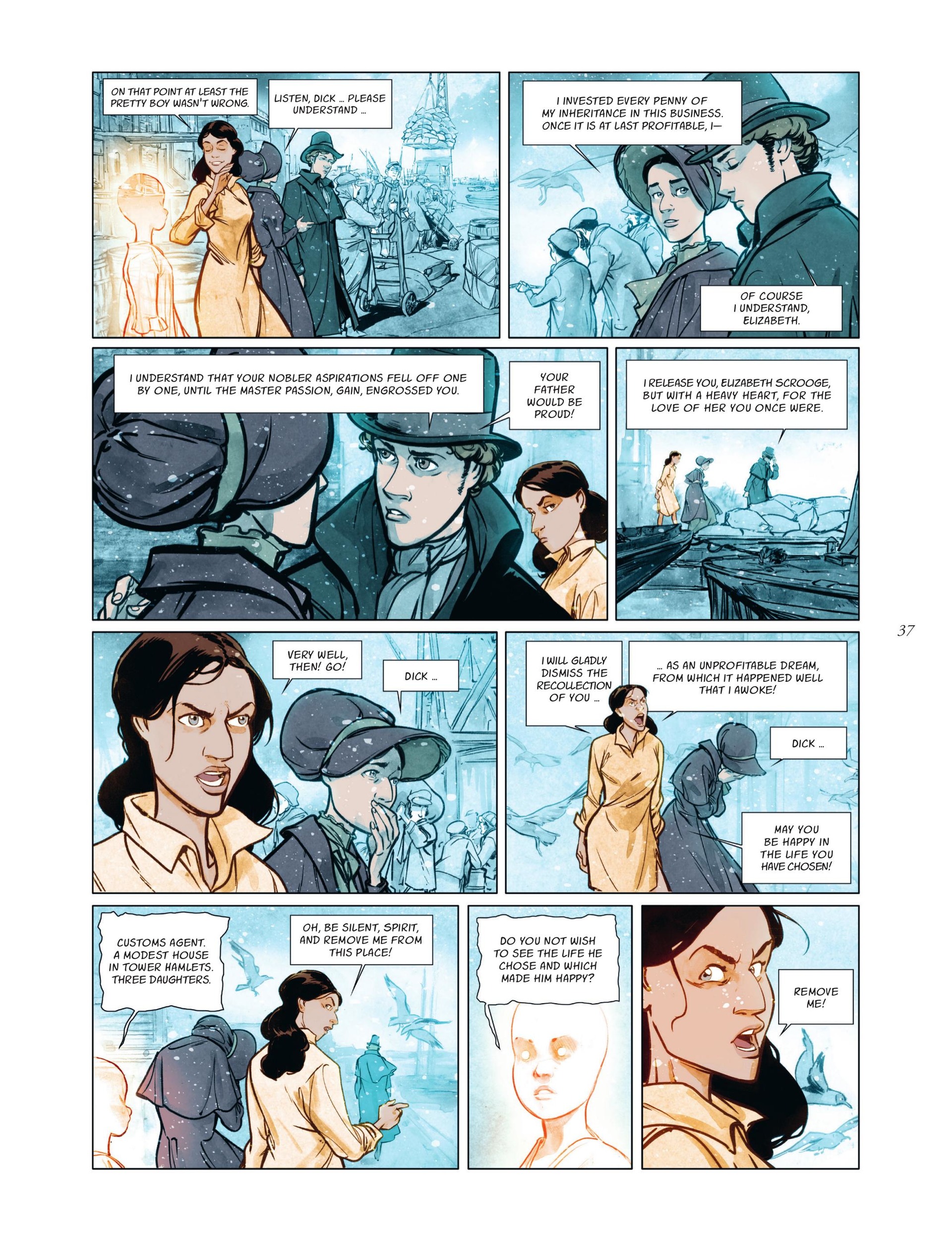 Read online A Christmas Carol: A Ghost Story comic -  Issue # Full - 39