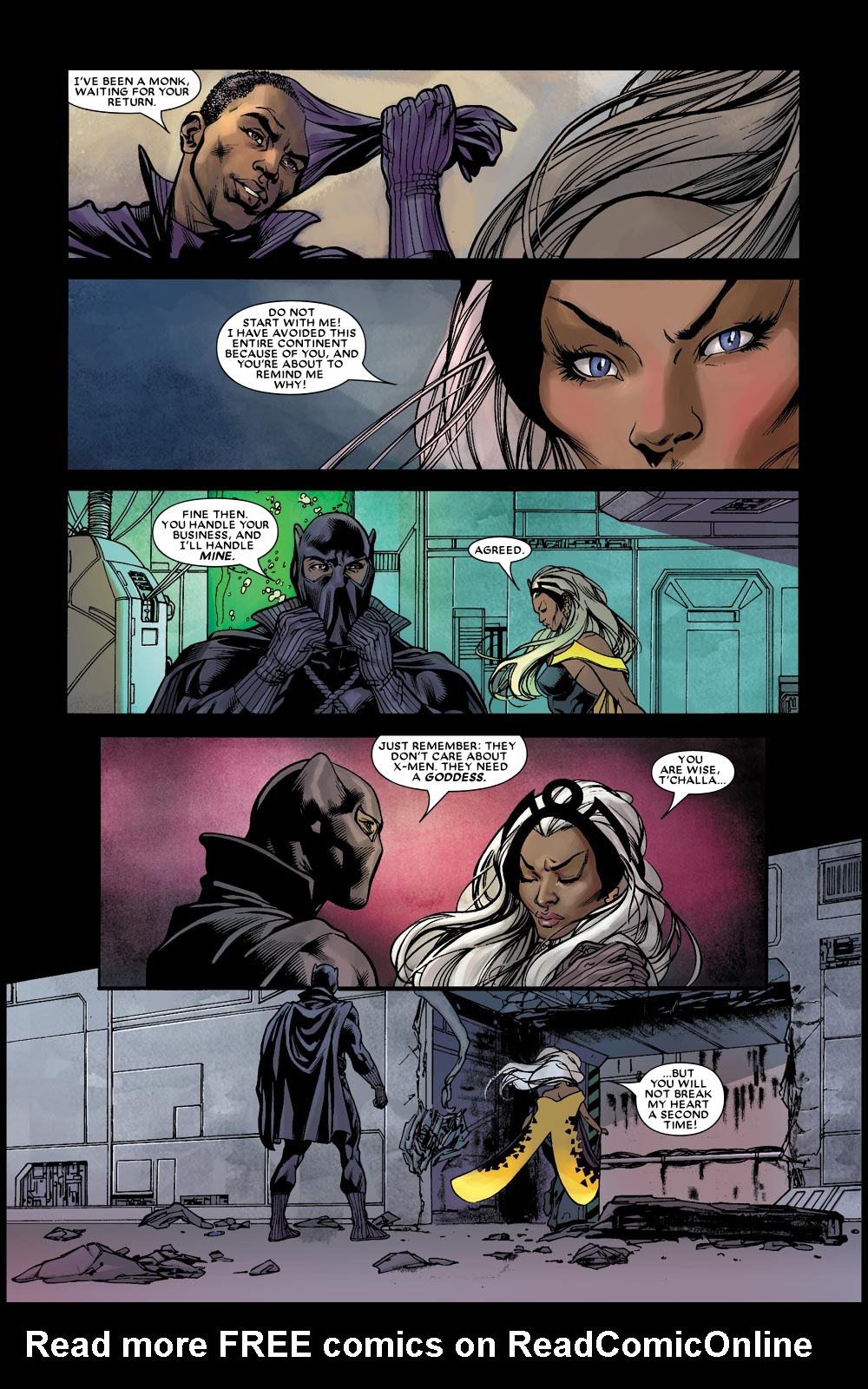 Read online Black Panther (2005) comic -  Issue #8 - 12