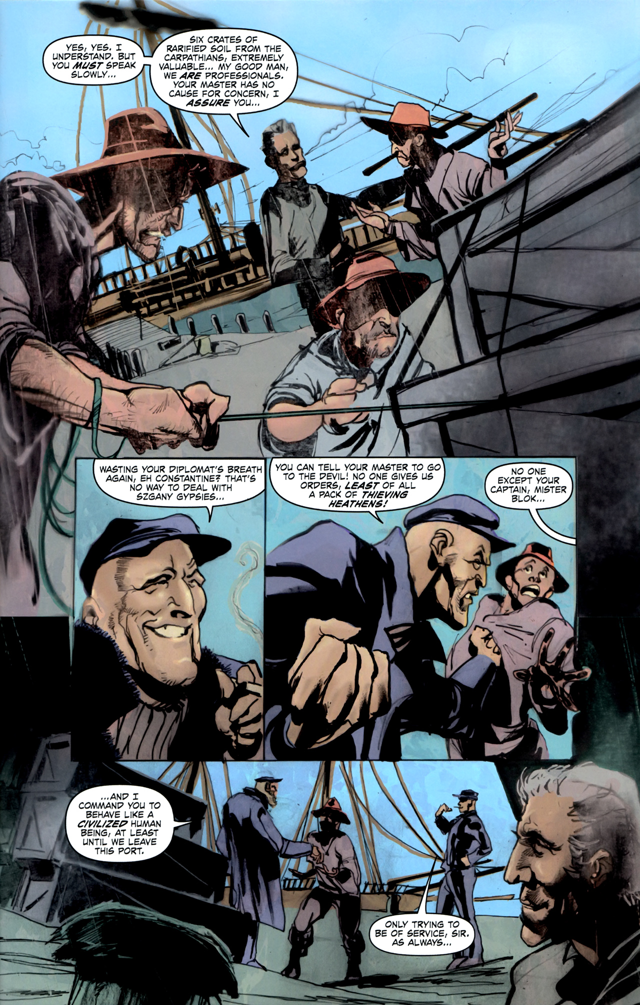Read online Bram Stoker's Death Ship comic -  Issue #1 - 7