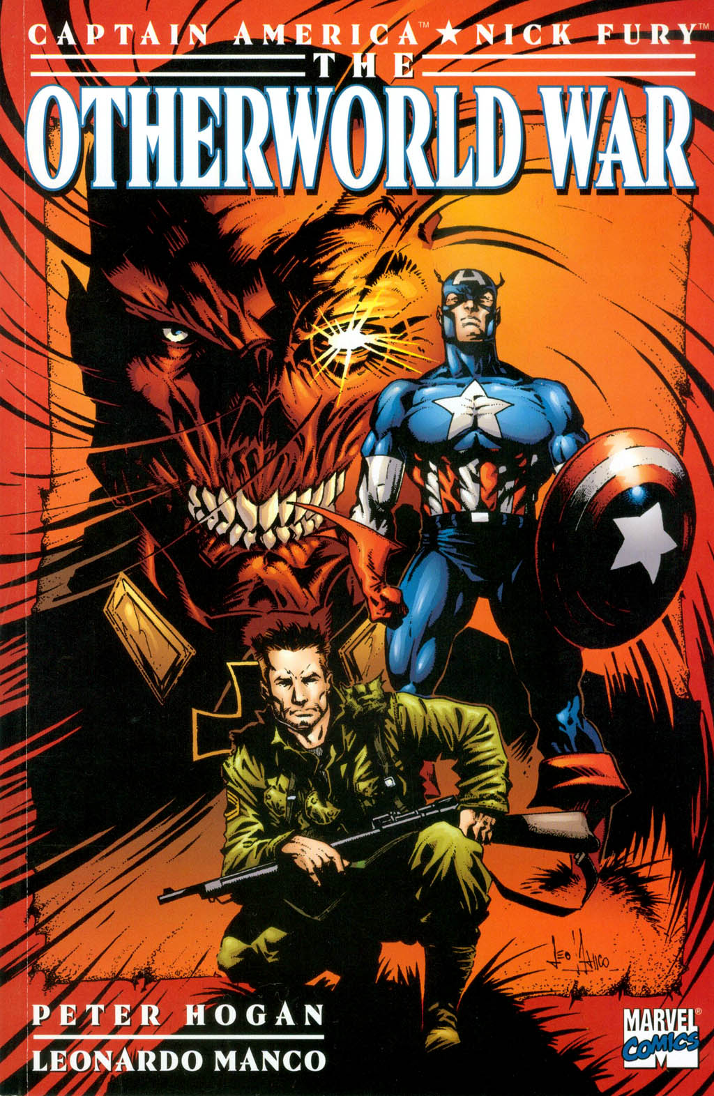Read online Captain America/Nick Fury: The Otherworld War comic -  Issue # Full - 1