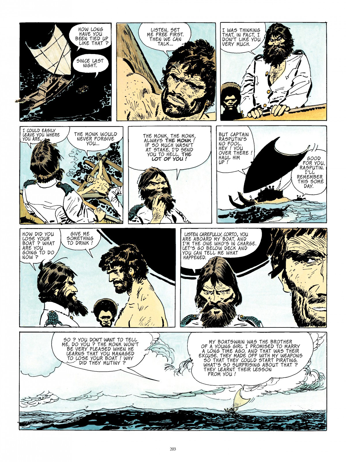 Read online Corto Maltese comic -  Issue # TPB 2 (Part 2) - 93