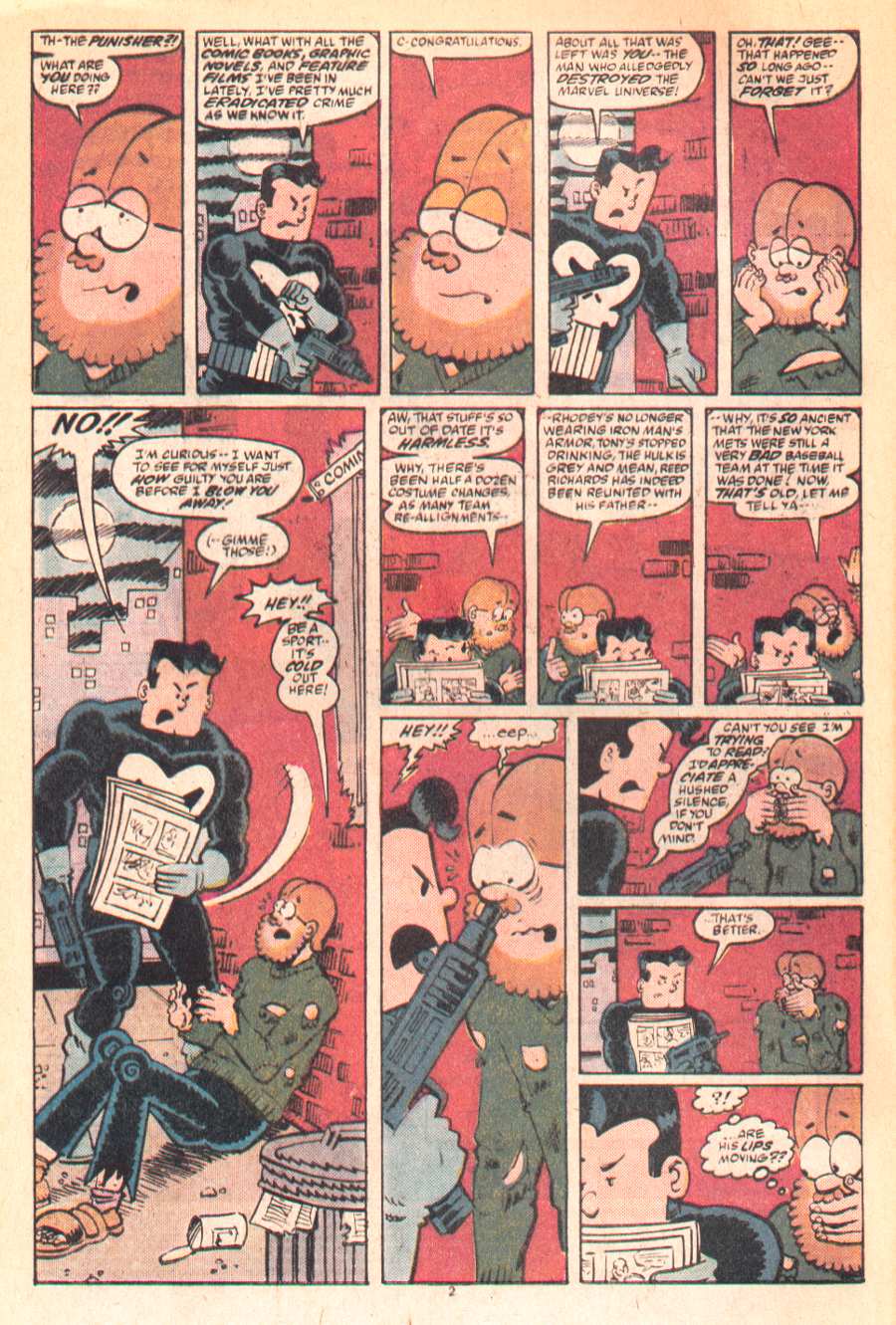 Read online Fred Hembeck Destroys the Marvel Universe comic -  Issue # Full - 4