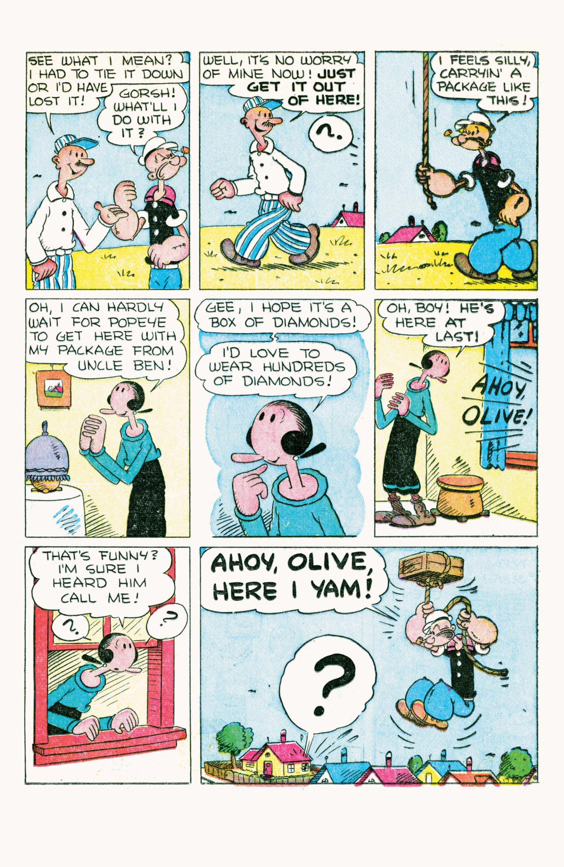 Read online Classic Popeye comic -  Issue #4 - 37