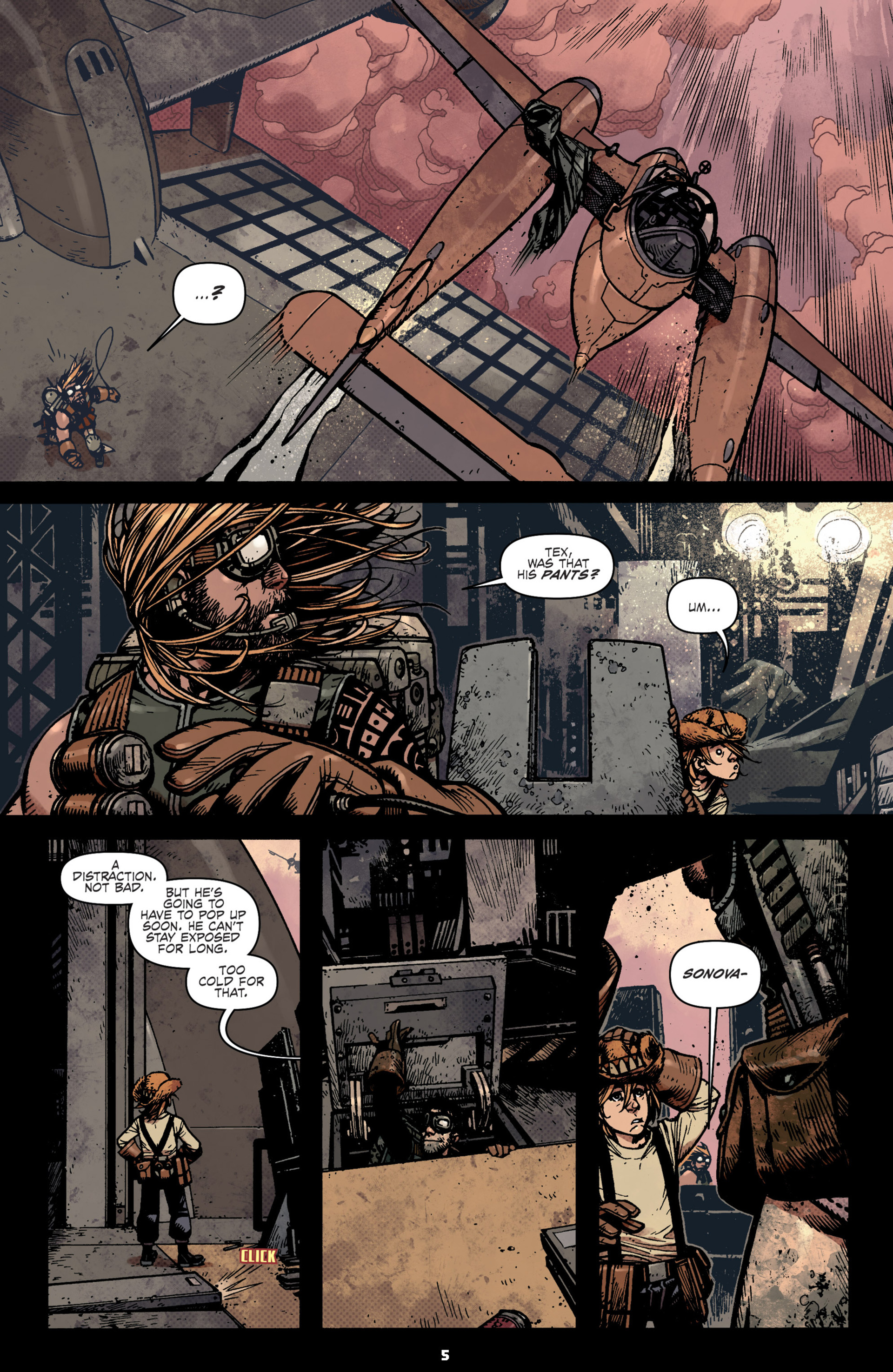 Read online Wild Blue Yonder comic -  Issue #3 - 7