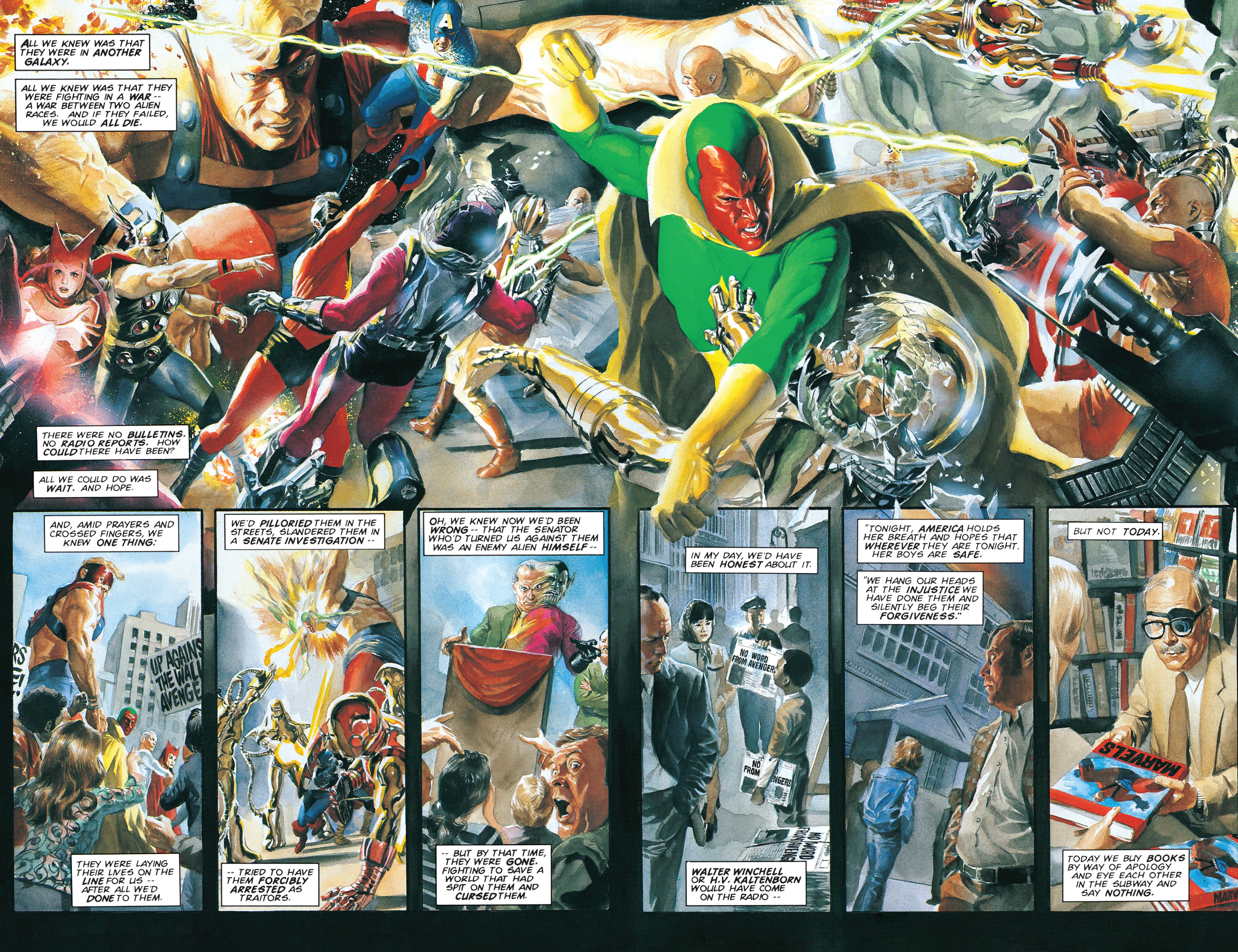 Read online Marvels Annotated comic -  Issue #4 - 4