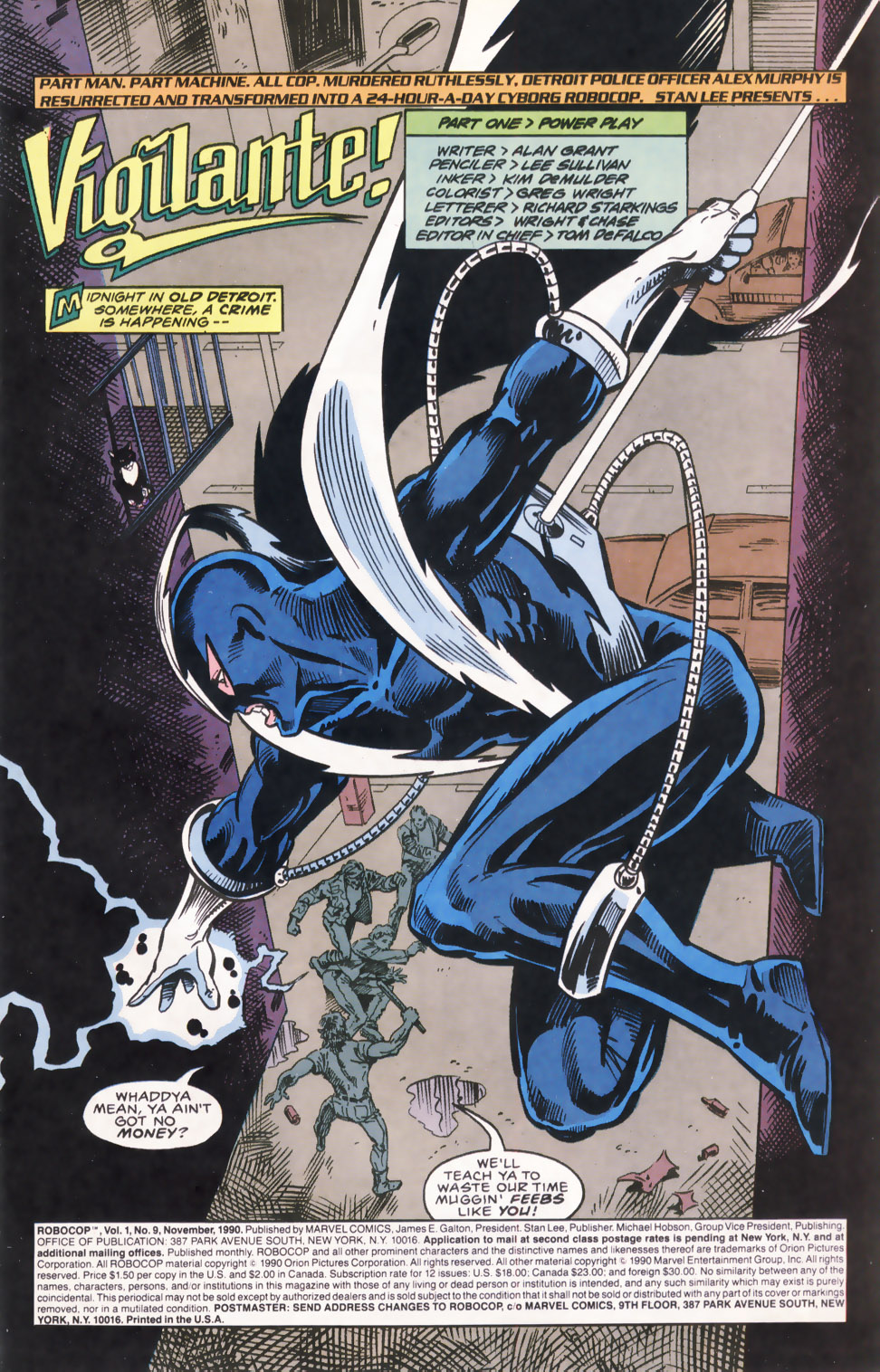 Read online Robocop (1990) comic -  Issue #9 - 2