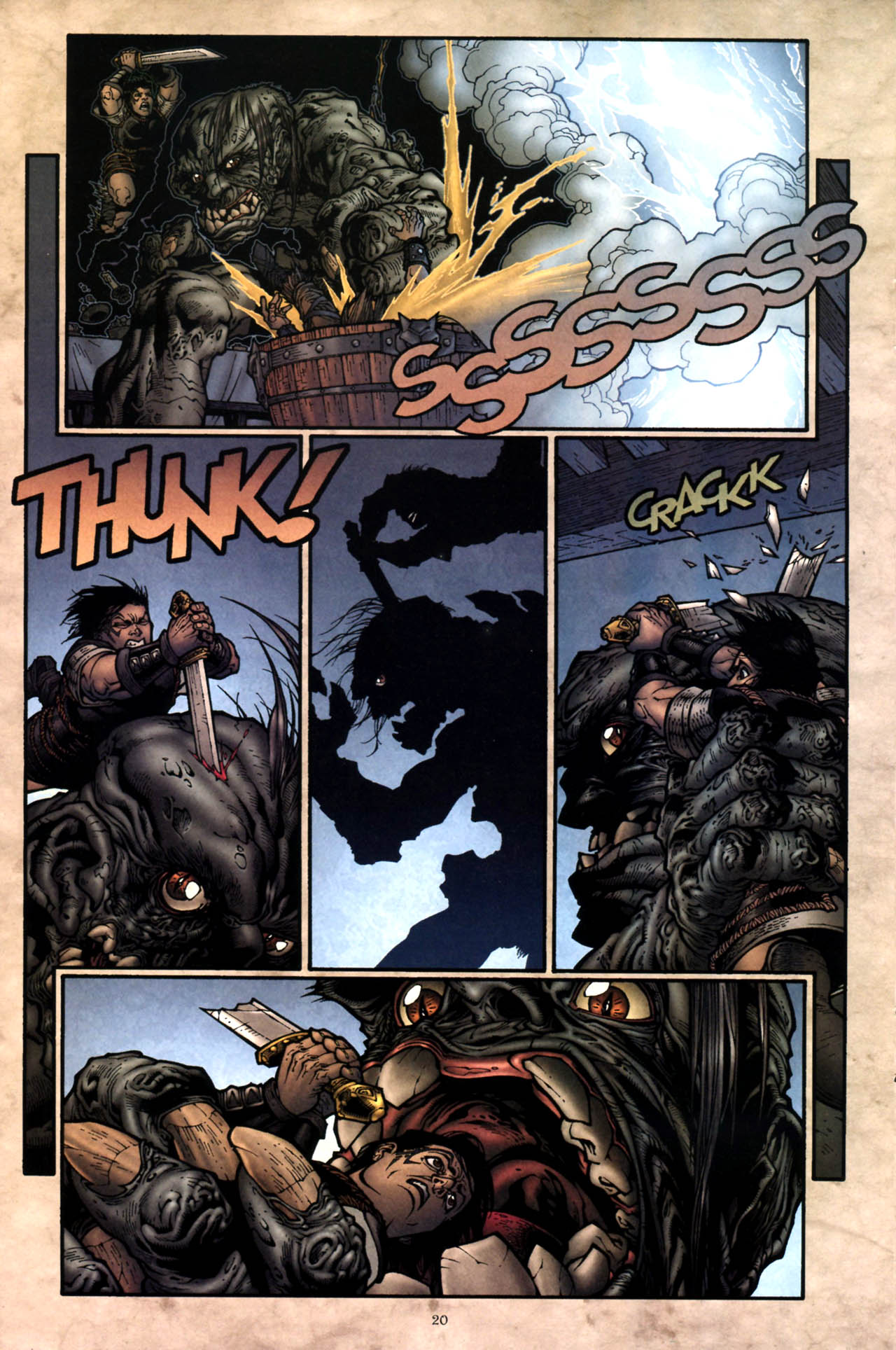 Read online Beowulf (2007) comic -  Issue #2 - 20