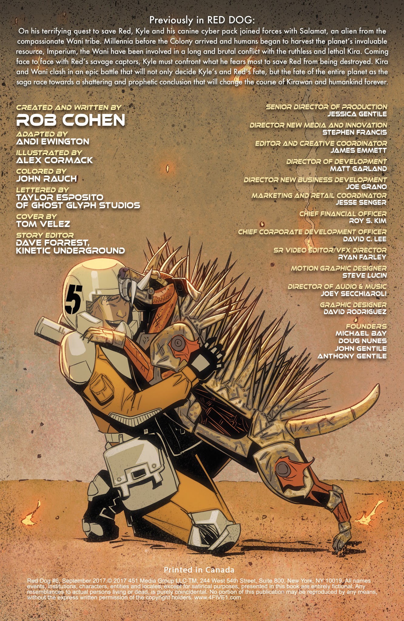 Read online Red Dog comic -  Issue #6 - 2