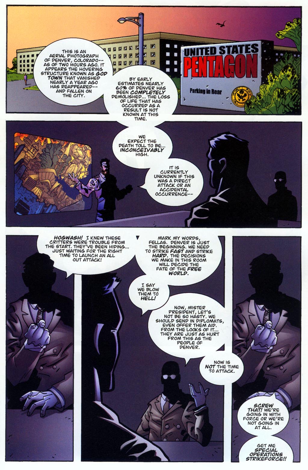 Read online Savage Dragon: God War comic -  Issue #1 - 15