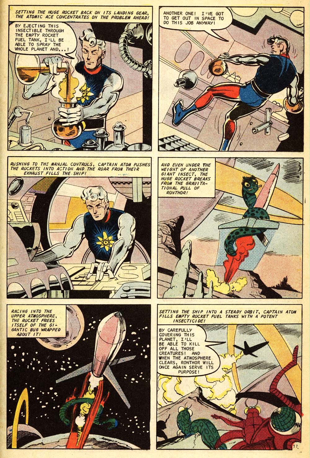 Read online Captain Atom (1965) comic -  Issue #88 - 18
