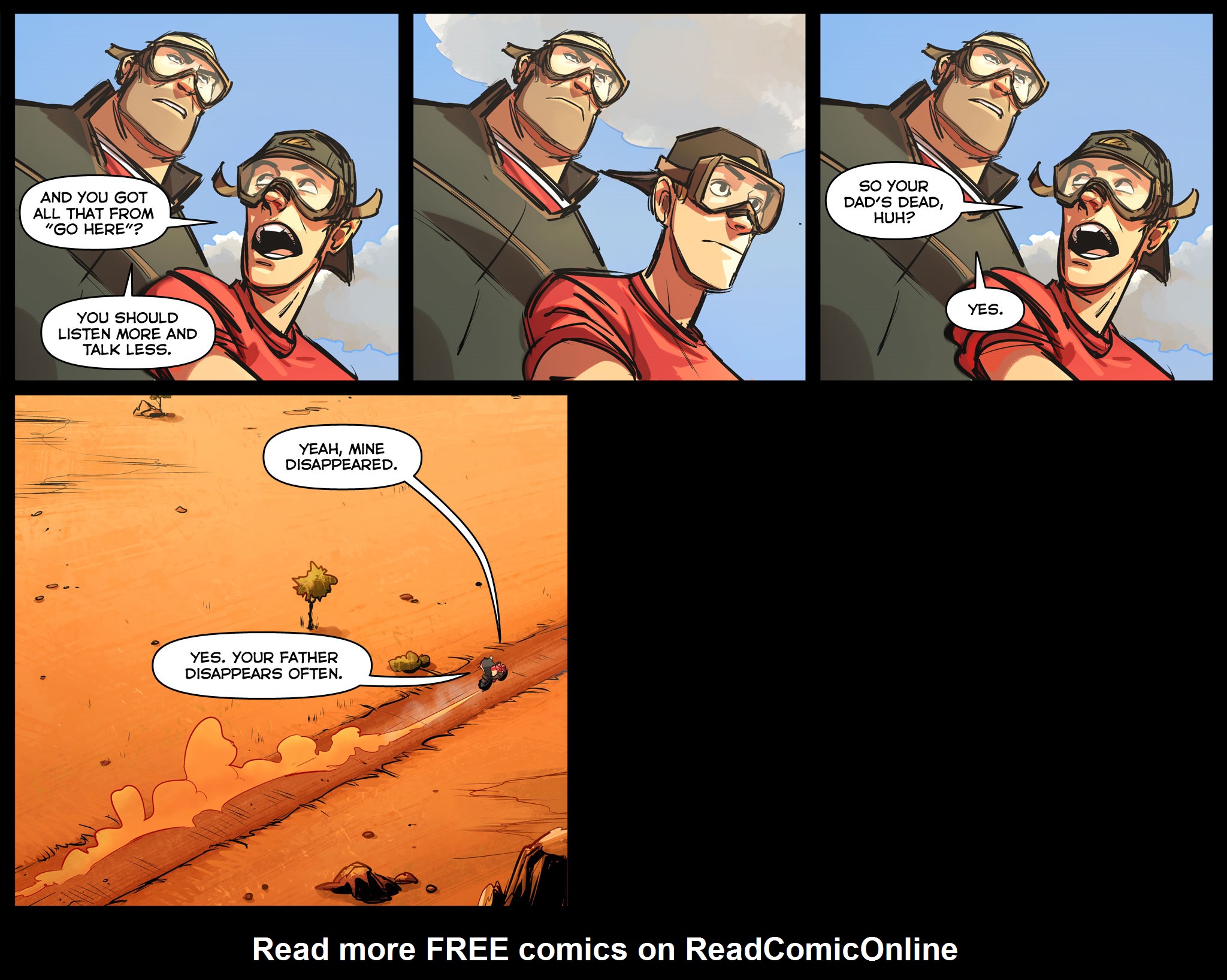 Read online Team Fortress 2 comic -  Issue #4 - 17