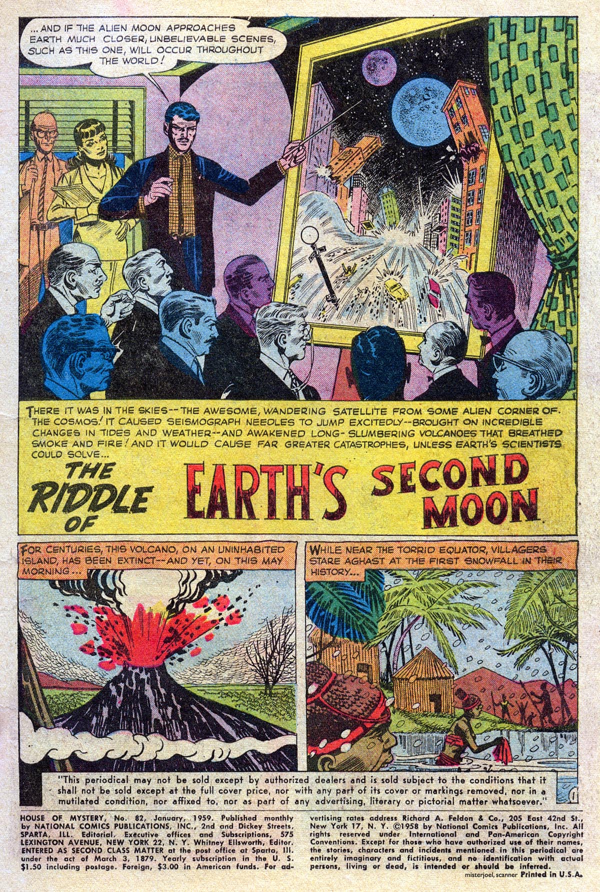 Read online House of Mystery (1951) comic -  Issue #82 - 3