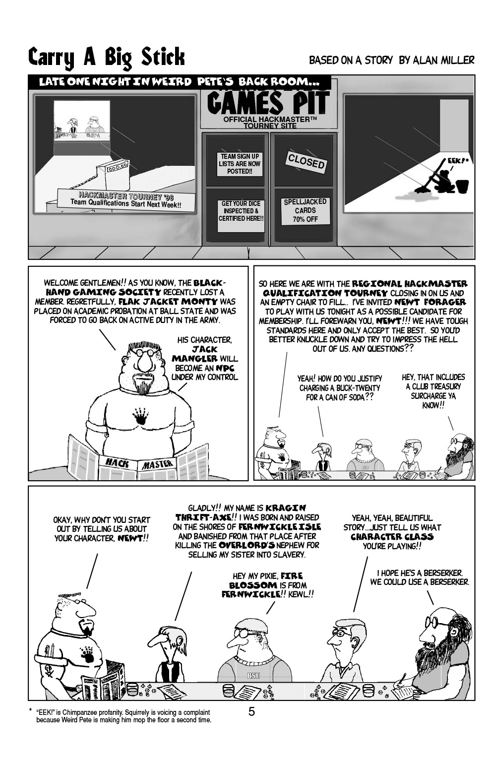 Read online Knights of the Dinner Table comic -  Issue #17 - 7