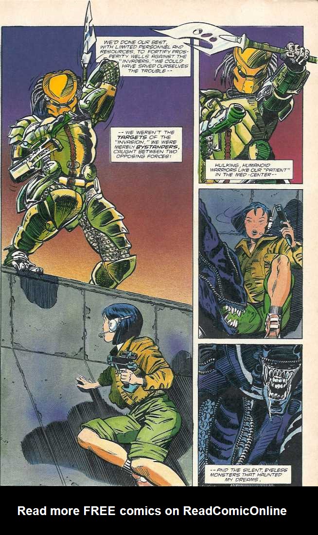 Read online Aliens vs. Predator comic -  Issue #3 - 3