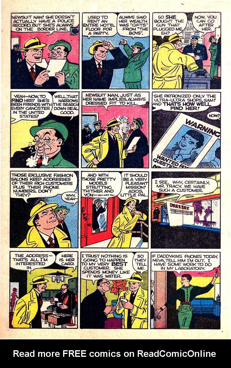 Read online Dick Tracy comic -  Issue #84 - 7