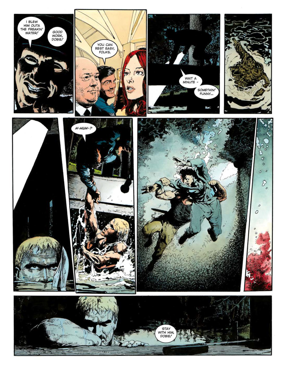 Read online Button Man comic -  Issue # TPB 2 - 115