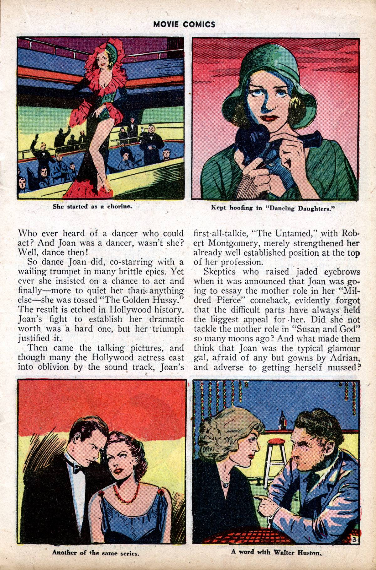 Read online Movie Comics (1946) comic -  Issue #3 - 25