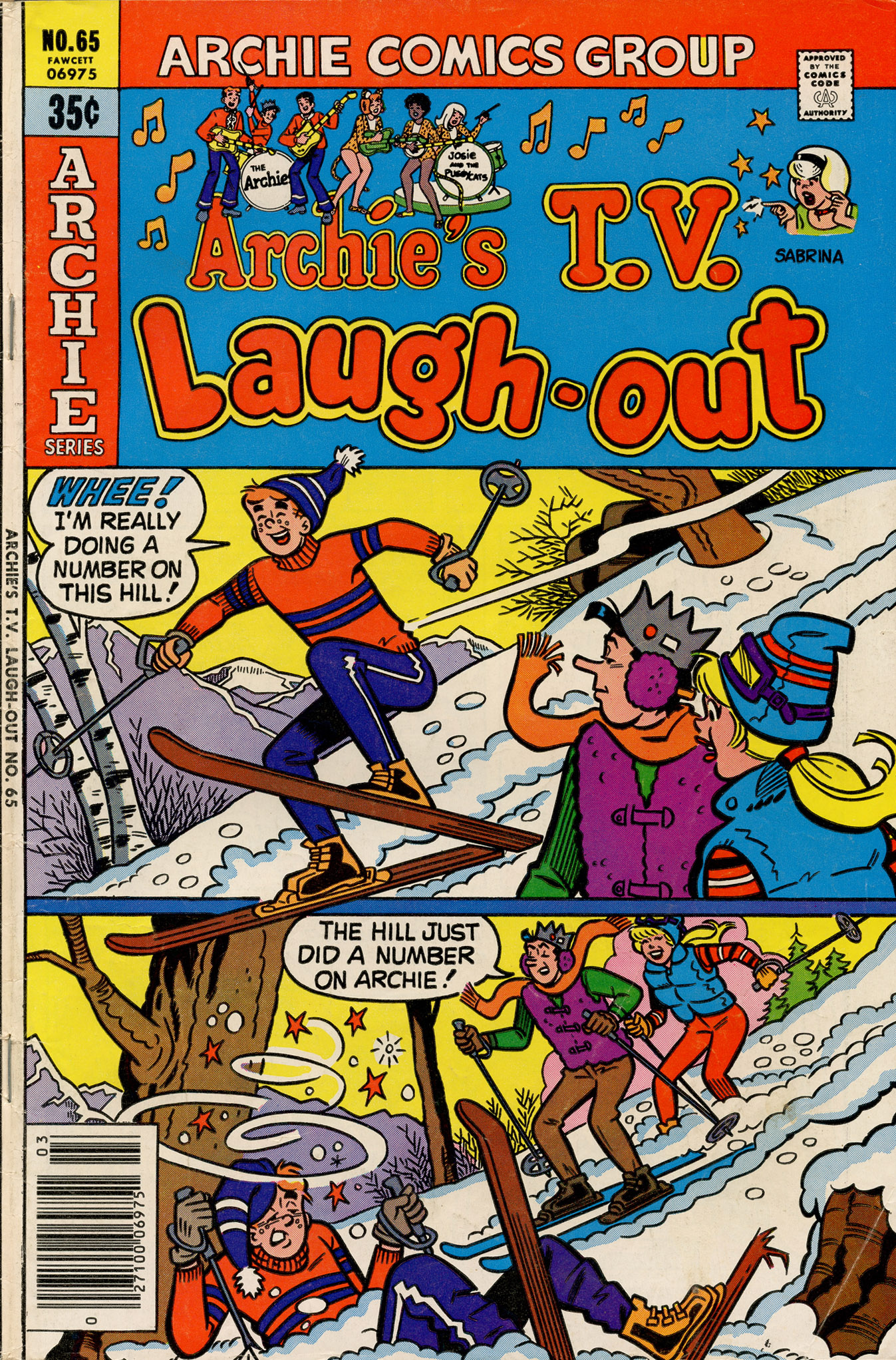 Read online Archie's TV Laugh-Out comic -  Issue #65 - 1