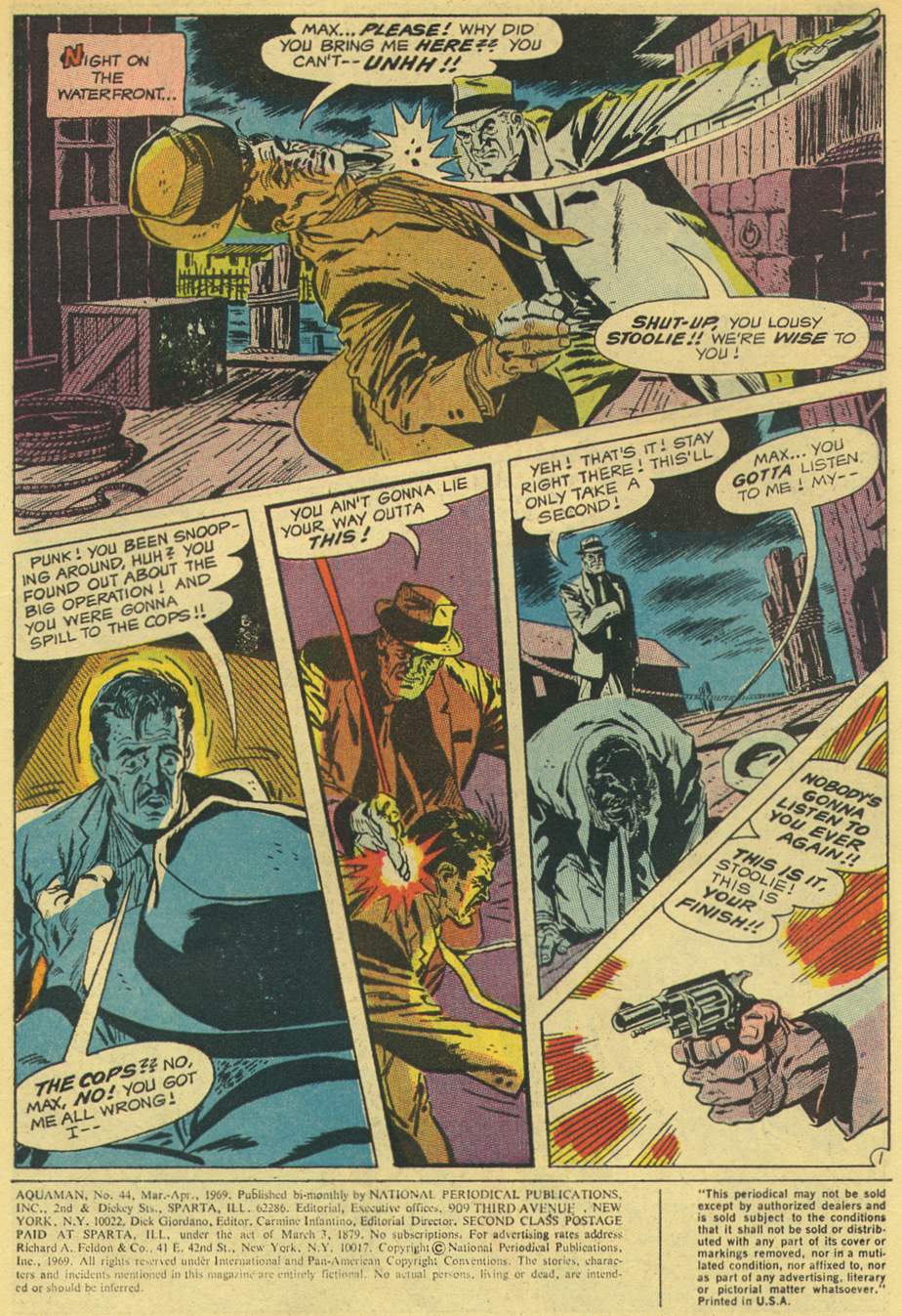 Read online Aquaman (1962) comic -  Issue #44 - 3