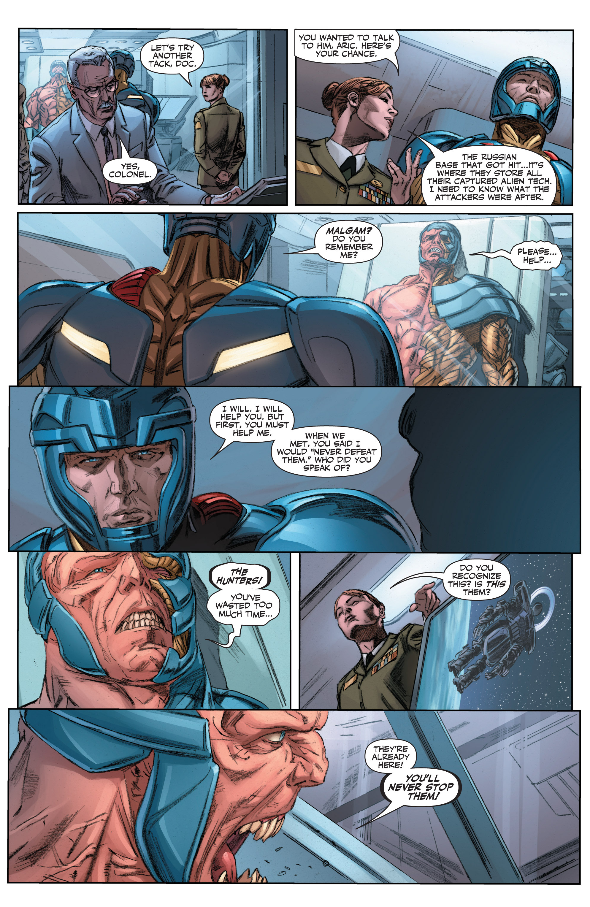 Read online Armor Hunters comic -  Issue #1 - 16